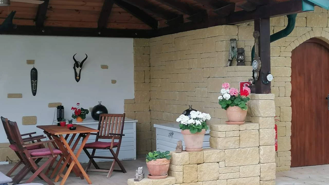 Der Samira-Garten ist eine Oase der Ruhe.