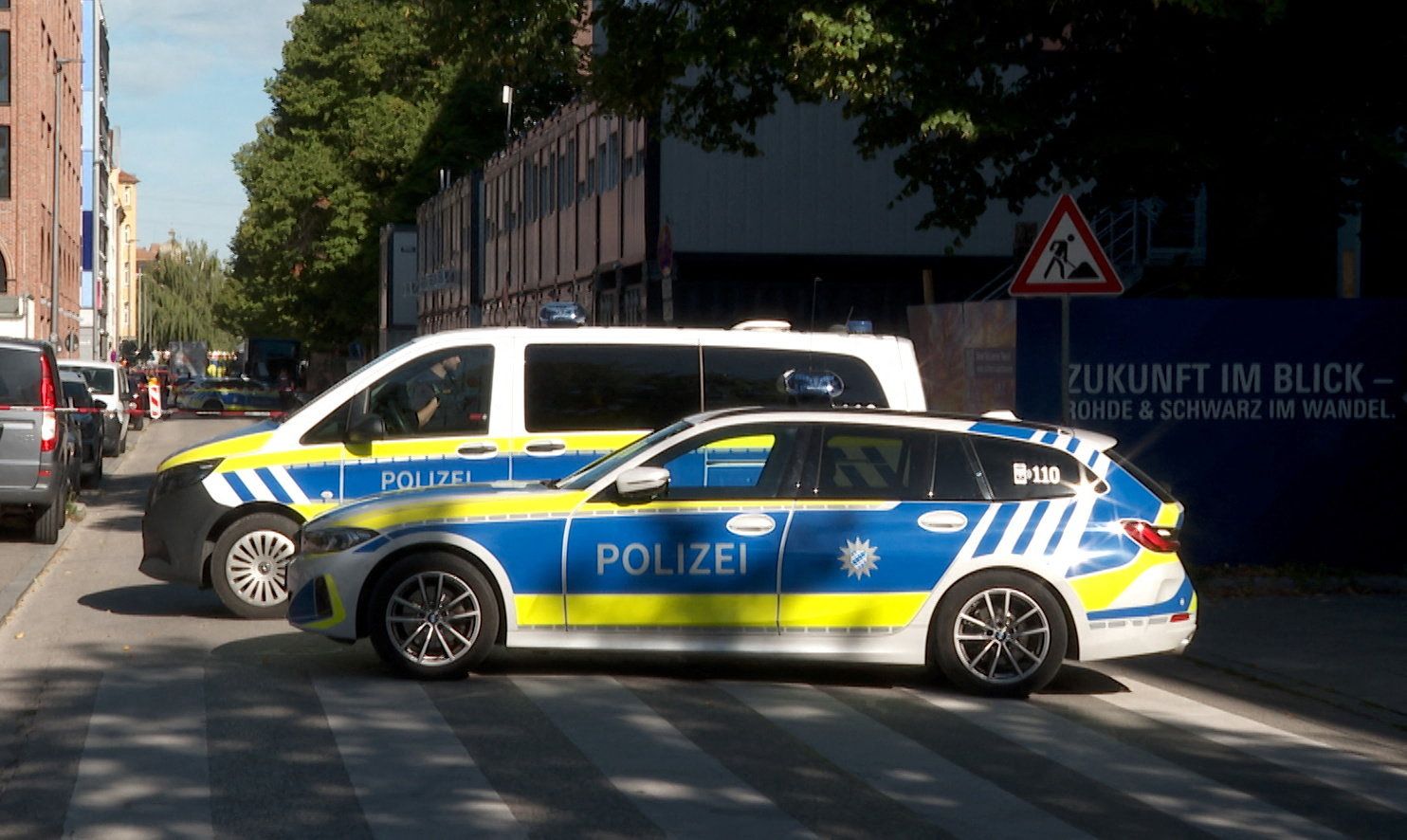Die Polizei konnte zwei Verdächtige festnehmen. 