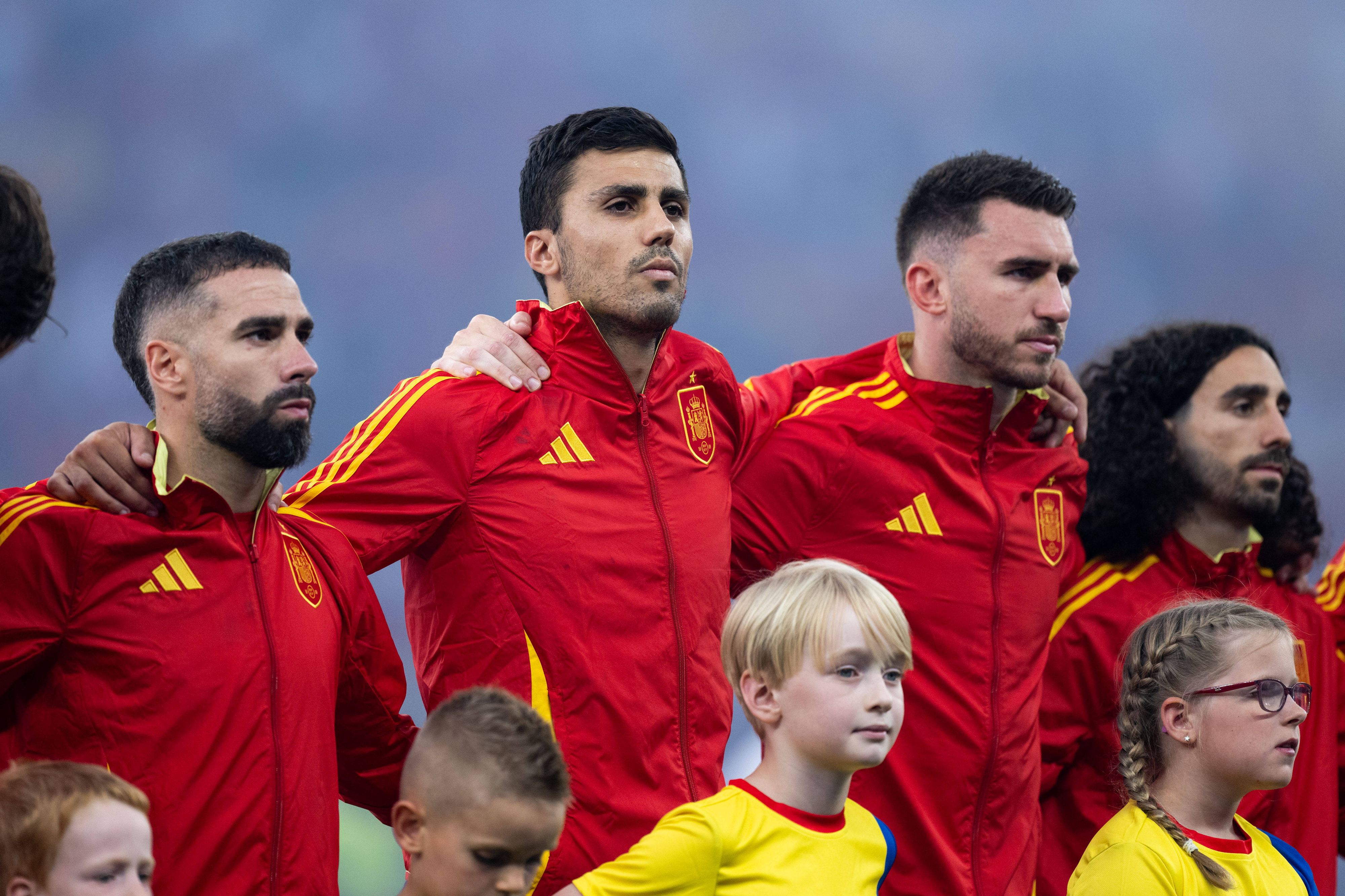Daniel Carvajal und Rodri spielten im Nationalteam zusammen. 