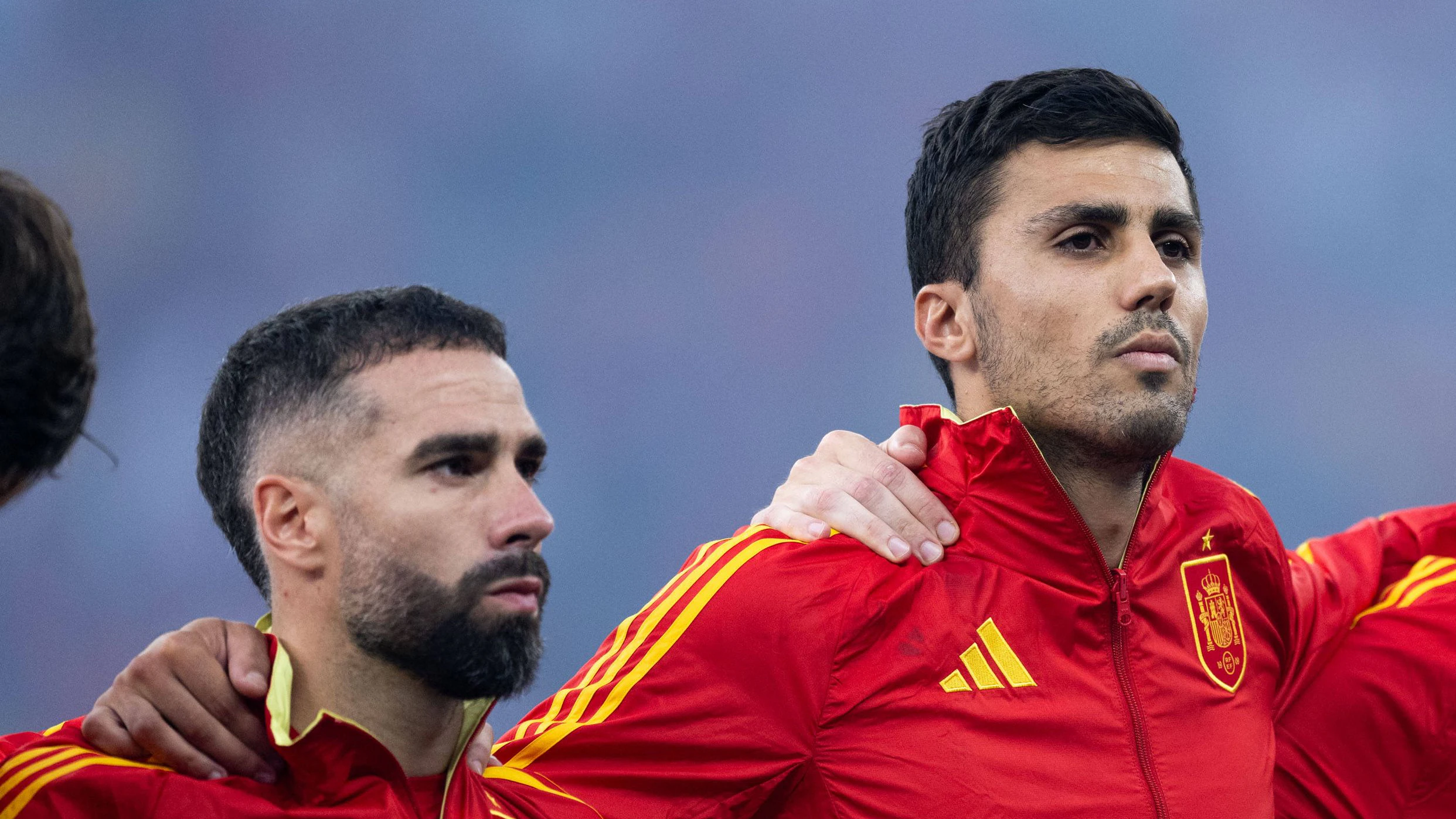 Daniel Carvajal und Rodri spielten im Nationalteam zusammen. 