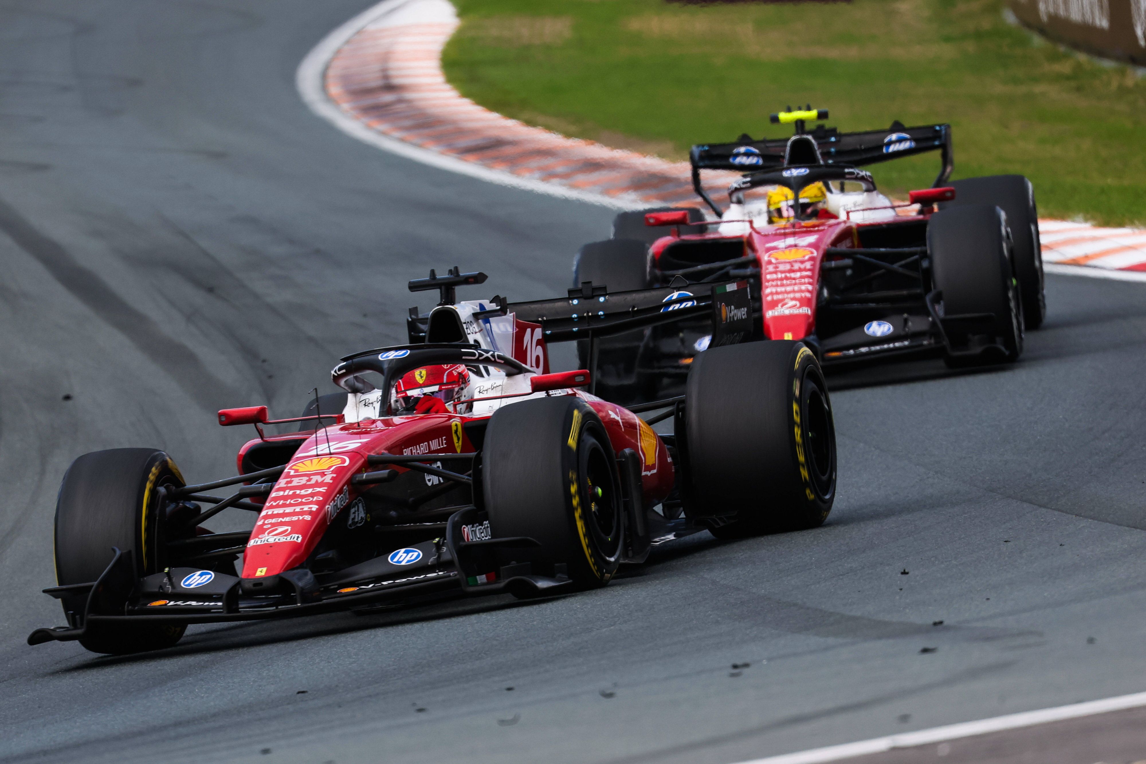 Bei Ferrari muss Charles Leclerc diesmal seinen Teamkollegen Lewis Hamilton unterstützen. 