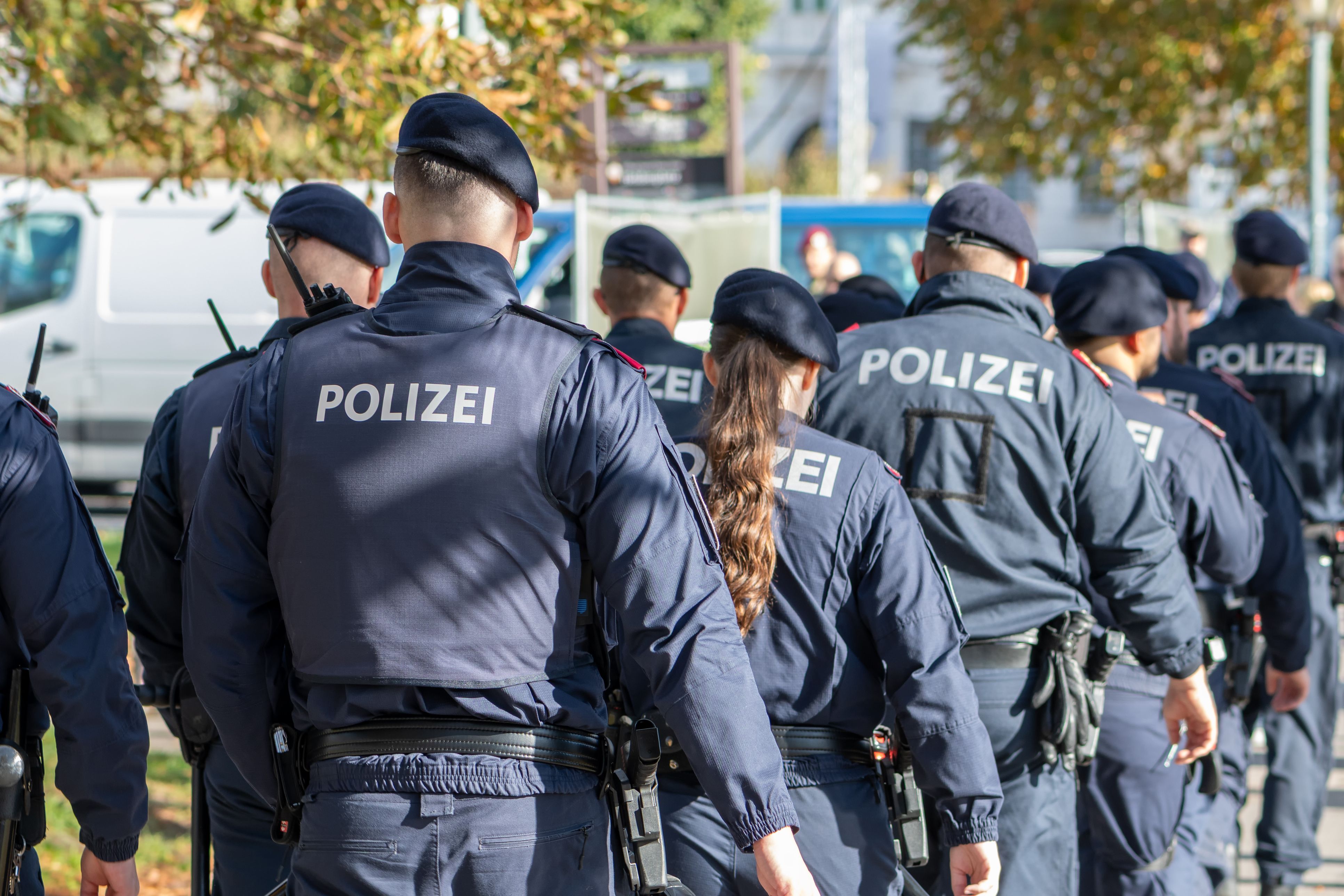 Die Polizei hat am Freitag eine 