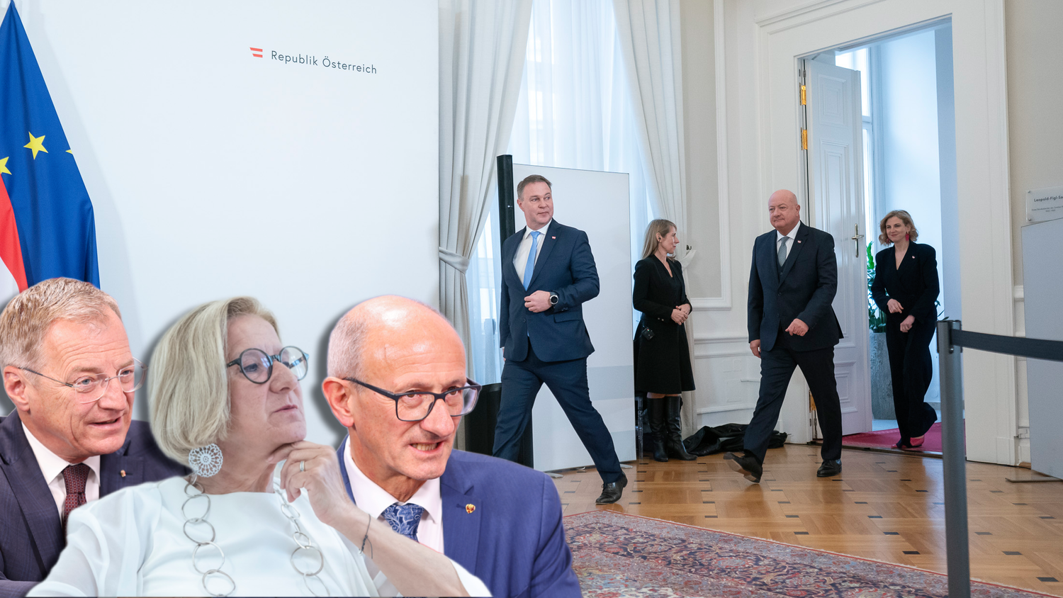 Die Landeshauptleute aus Oberösterreich, Niederösterreich und Tirol kritisieren die Performance der Bundesregierung.
