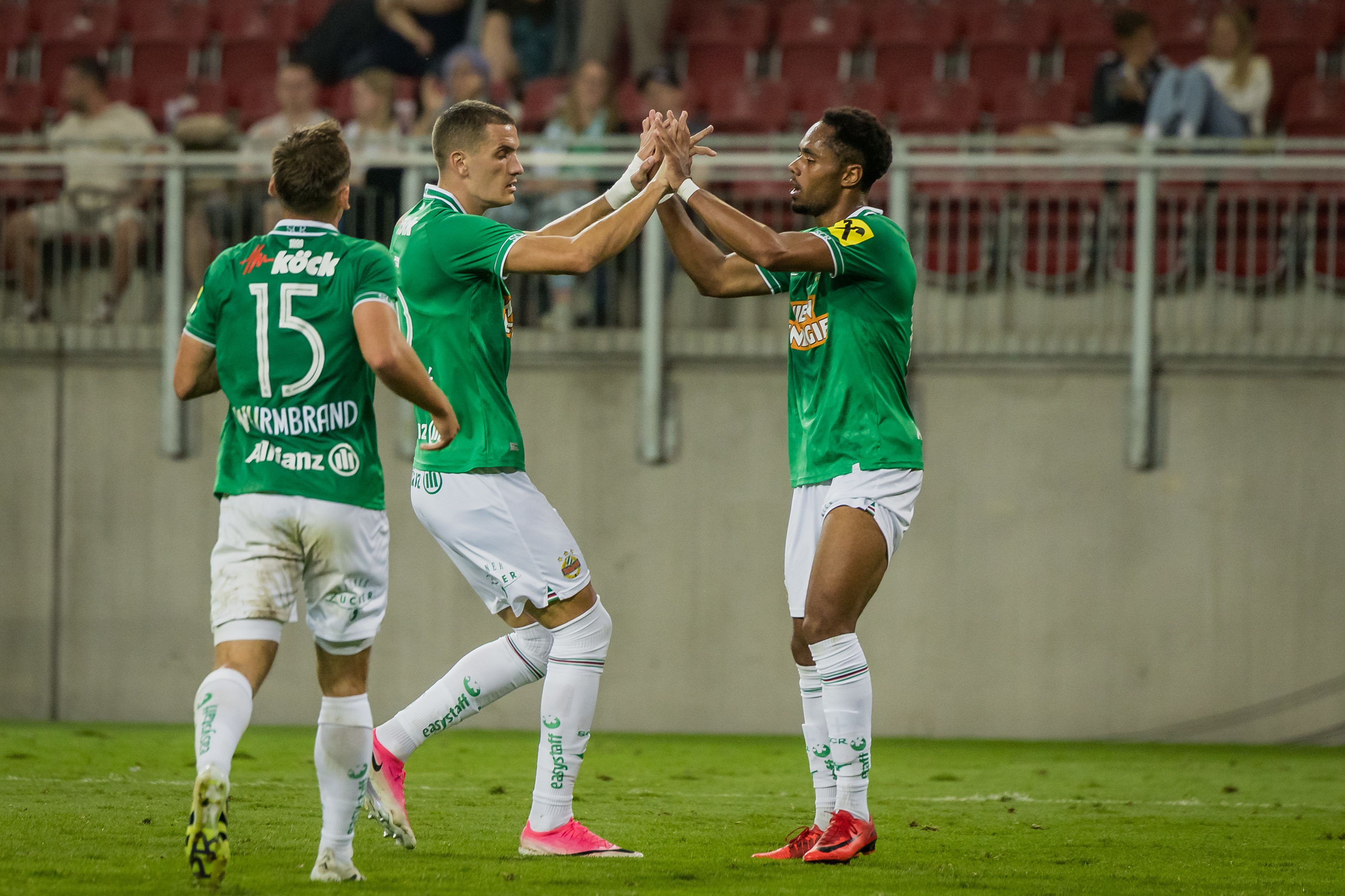 Heute.at - Rapid kämpft sich gegen Klagenfurt im Cup weiter