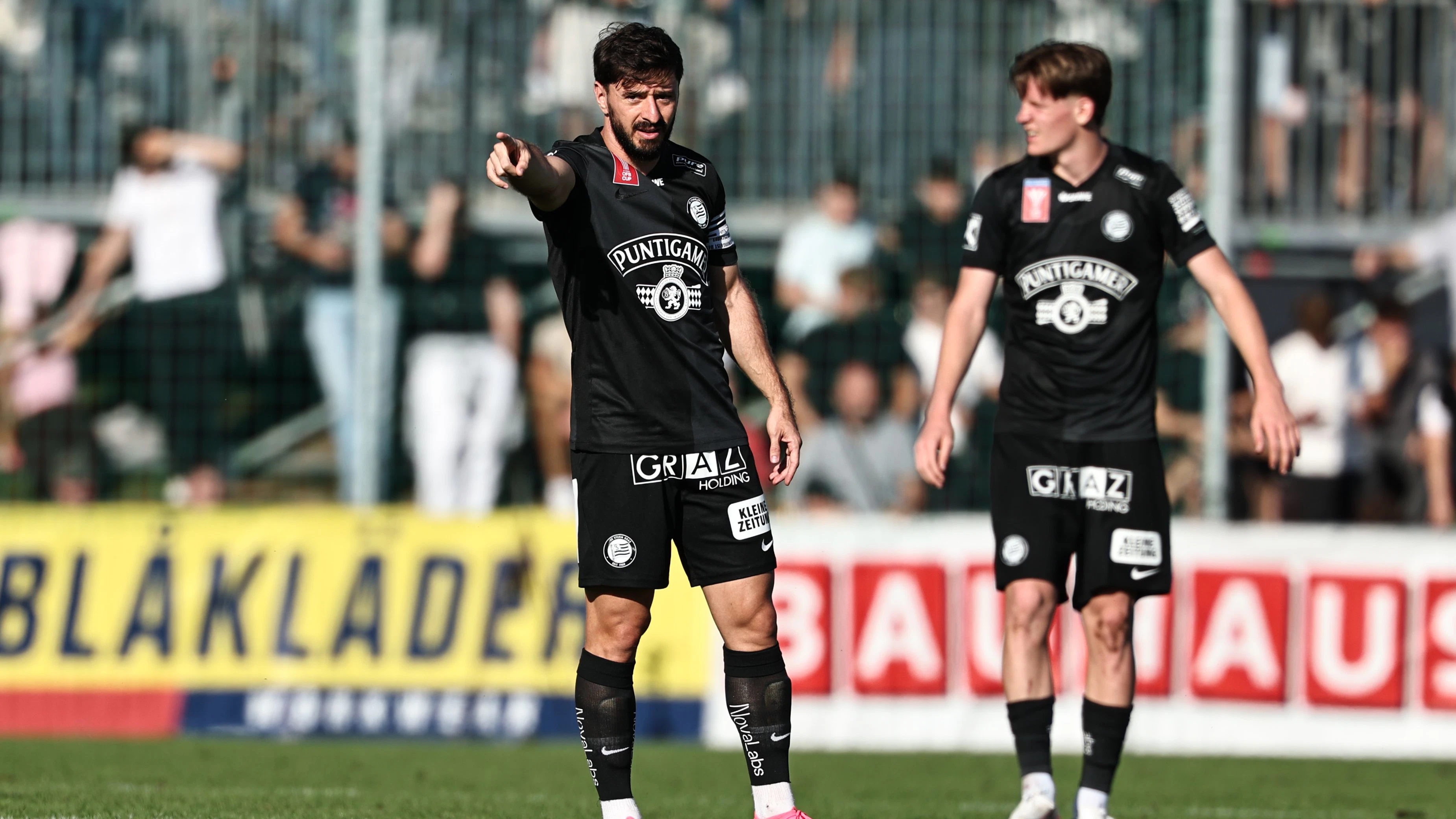 VOITSBERG,AUSTRIA,05.SEP.26 - SOCCER - UNIQA OEFB Cup, ASK Voitsberg vs SK Sturm Graz. Image shows Otar Kiteishvili (Sturm). Photo: GEPA pictures/ Chris Bauer
