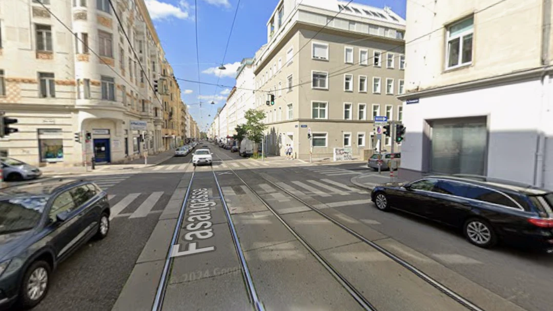 Der Unfall ereignete sich auf der Kreuzung Fasangasse / Mohsgasse im 3. Wiener Gemeindebezirk.