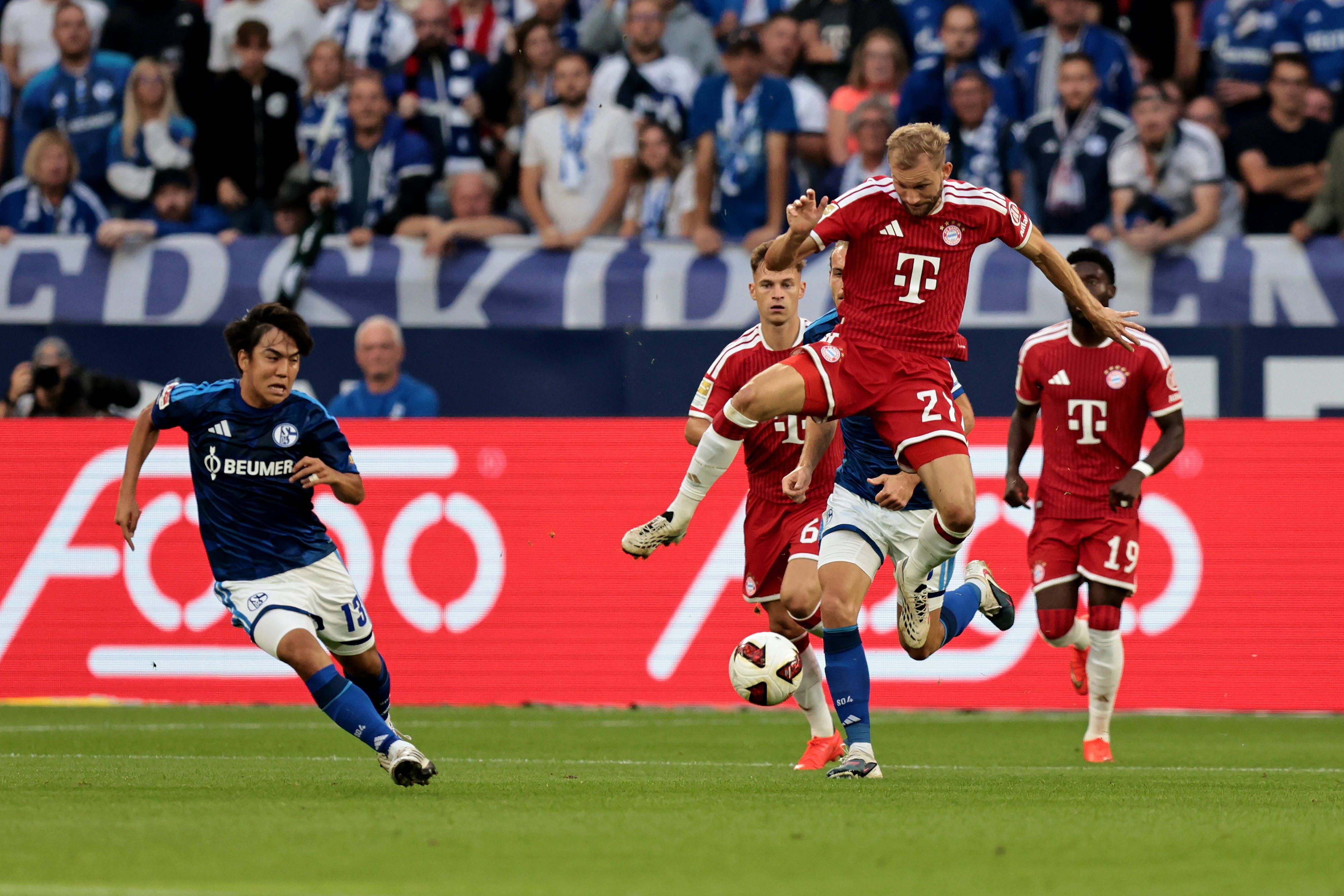 Umkämpfte Partie auf Schalke.