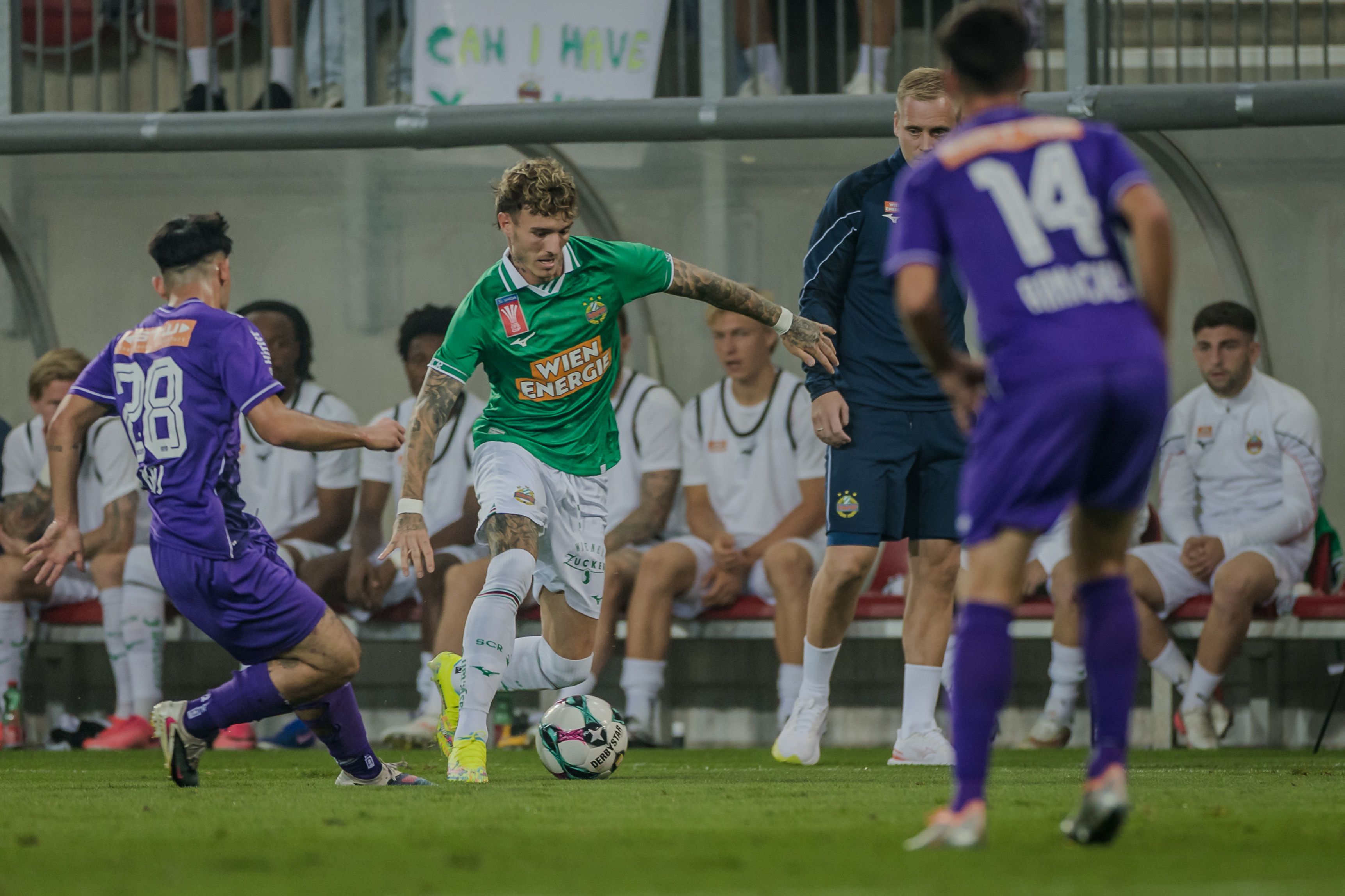 Rapid muss in Klagenfurt bestehen.