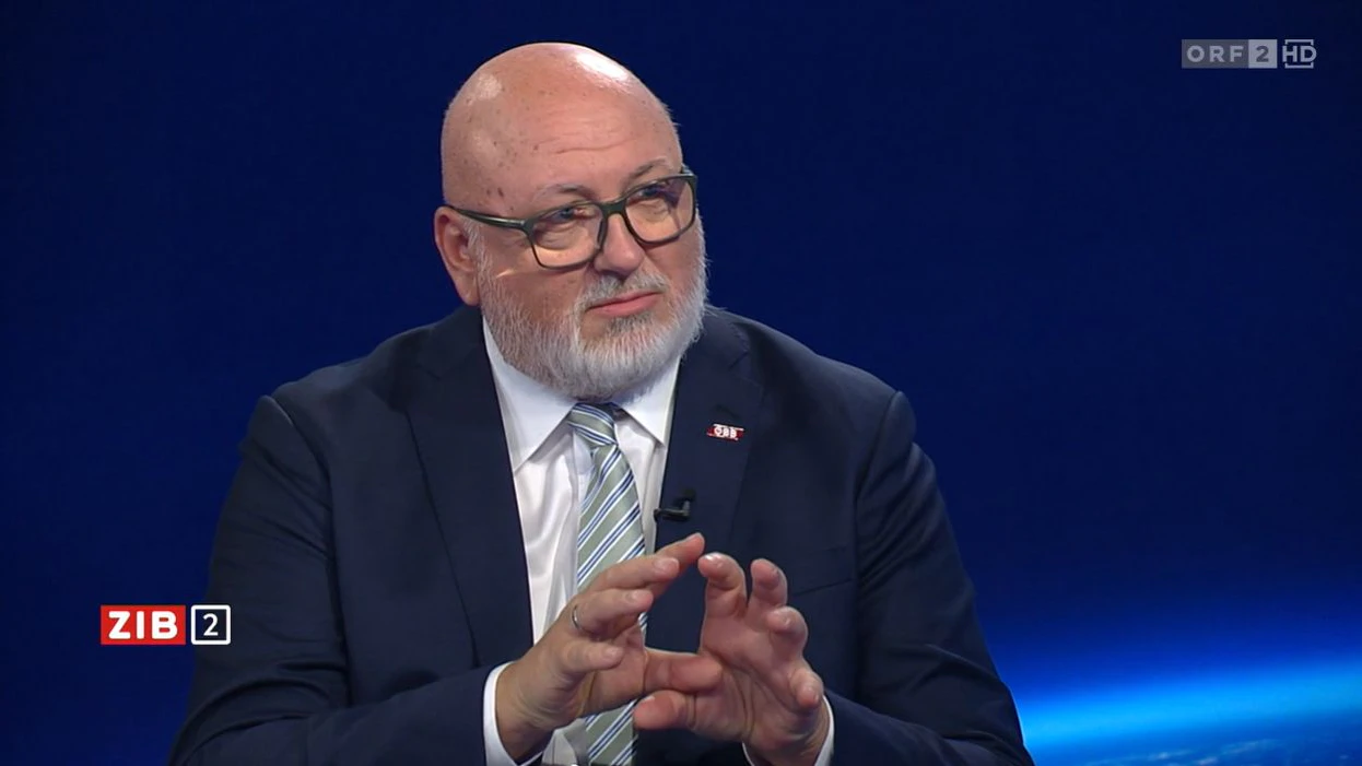 ÖBB-Chef Andreas Matthä zu Gast in der ZIB2 mit Margit Laufer am 4. September 2026.