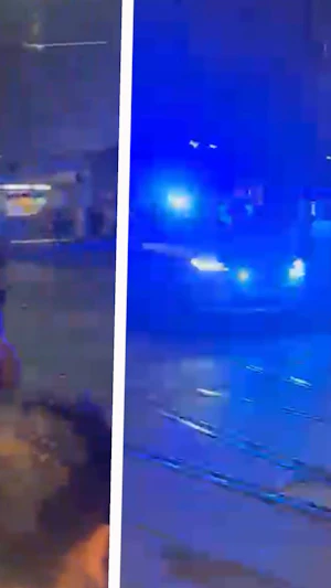 Schlägerei in Favoriten: Video dokumentiert brutale Auseinandersetzung, drei Verletzte im Spital. Polizei ermittelt zu den Hintergründen.