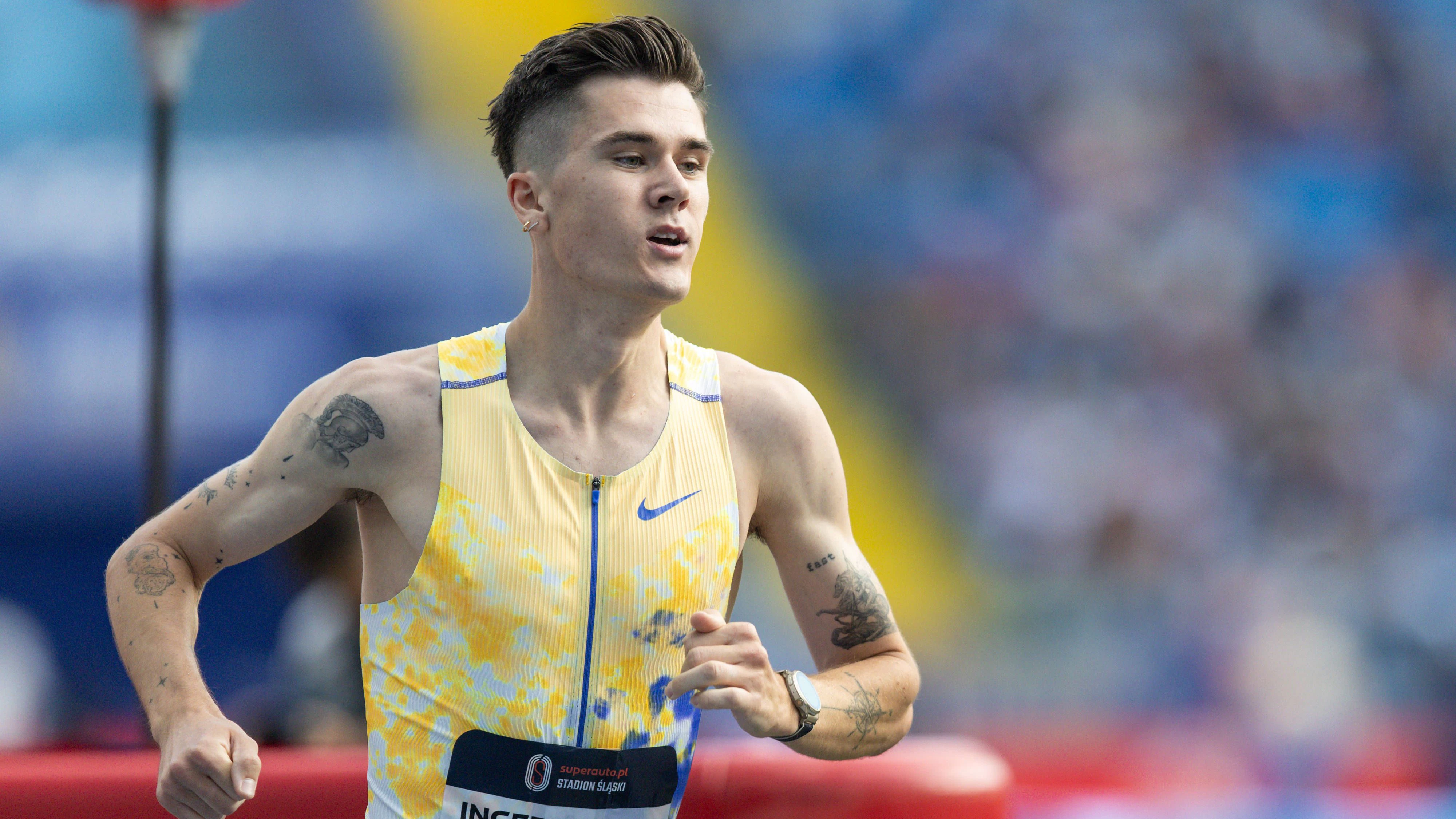 Jakob Ingebrigtsen bei der Diamond League. 