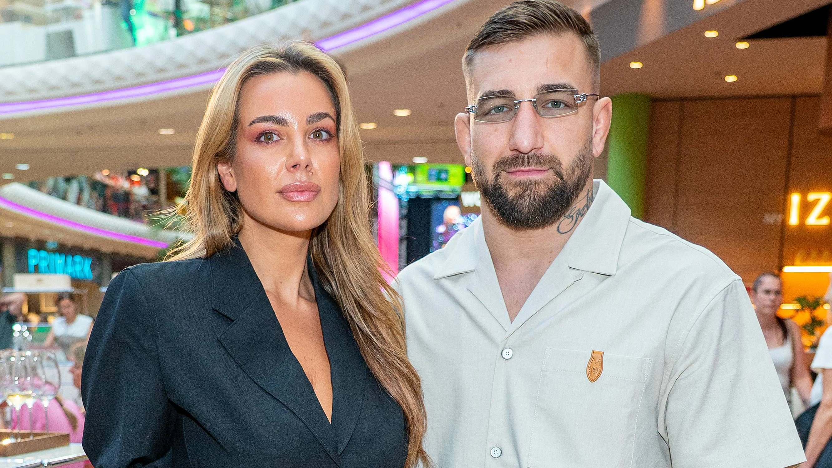 Nadine Mirada mit Freund Dominic Schober