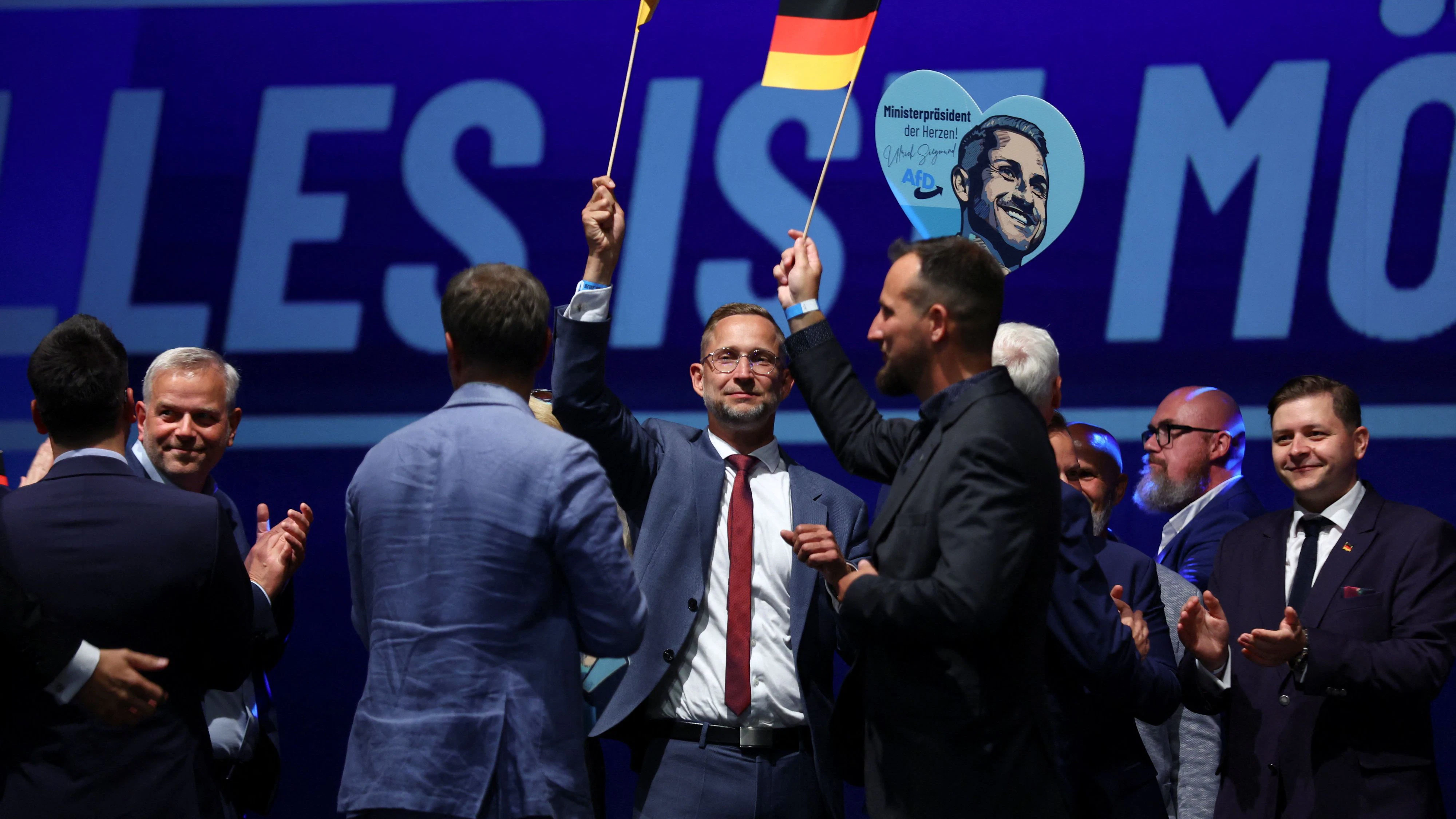 Die AfD kratzt an der Absoluten.