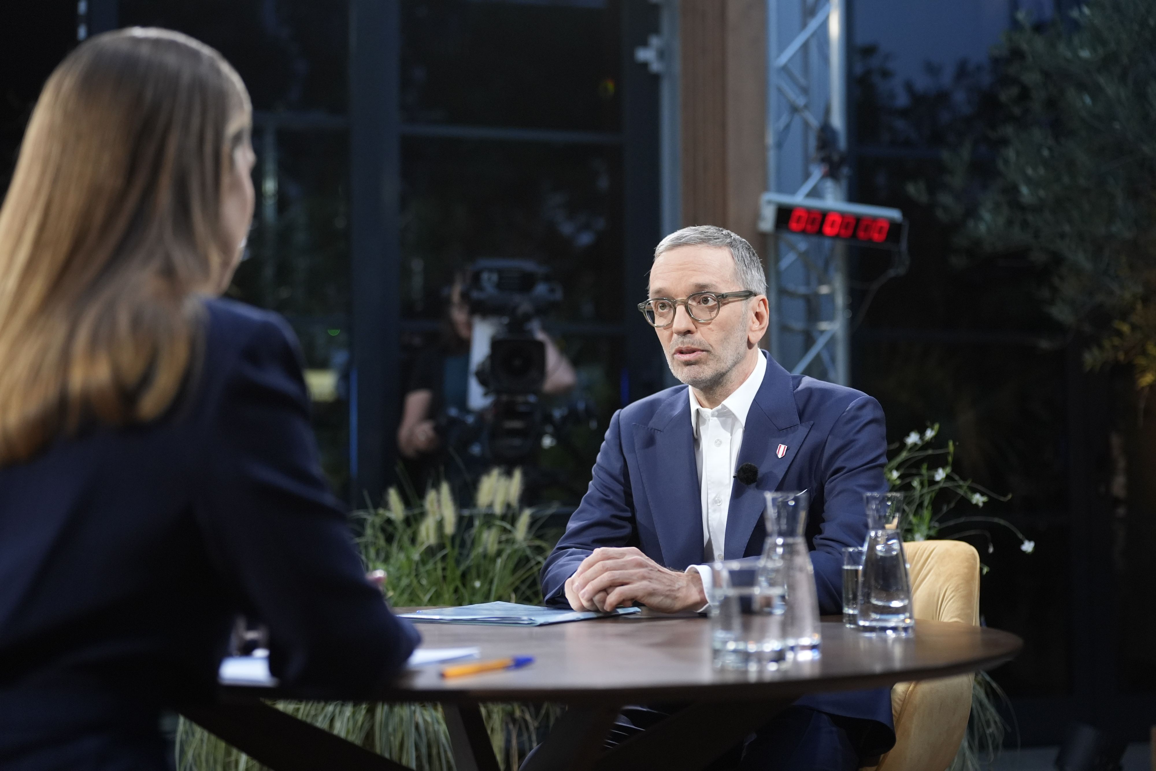 FPÖ-Chef Herbert Kickl machte am 7. September den Abschluss der ORF-Sommergespräche.
