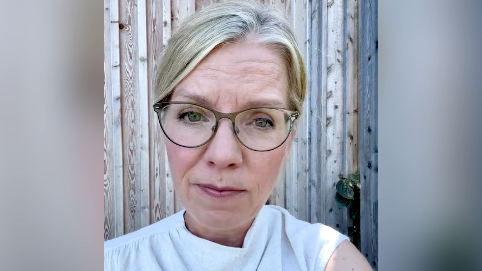 Leonore Gewessler bei ihrer Kampfansage gegen AfD und FPÖ.