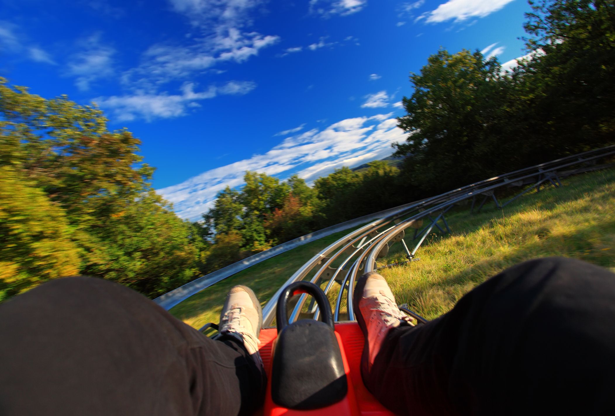 Zu dem Unfall kam es beim Sommerrodeln in Tirol. (Symbolbild)