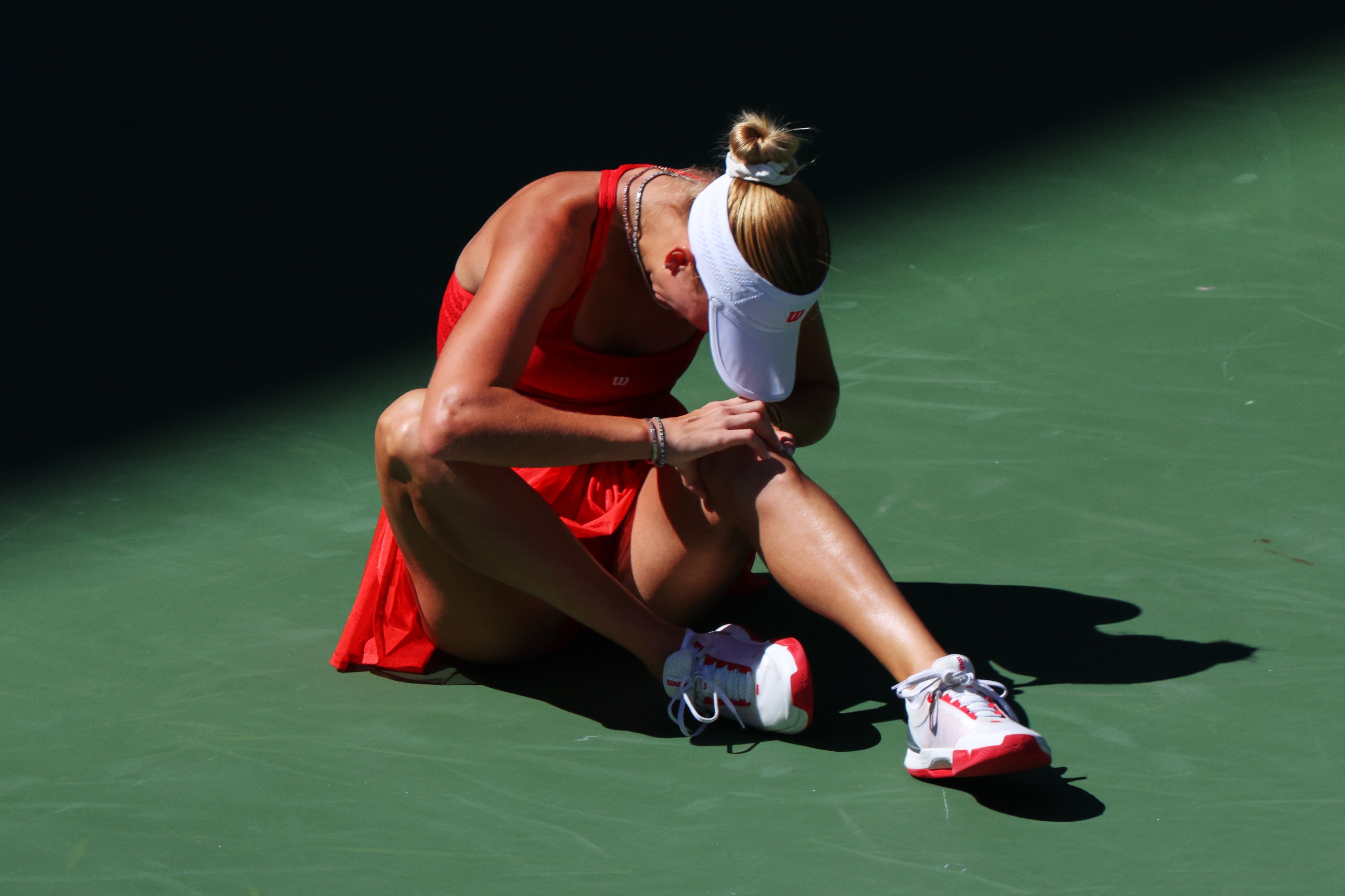 Anastasia Potapova muss die Koffer packen.