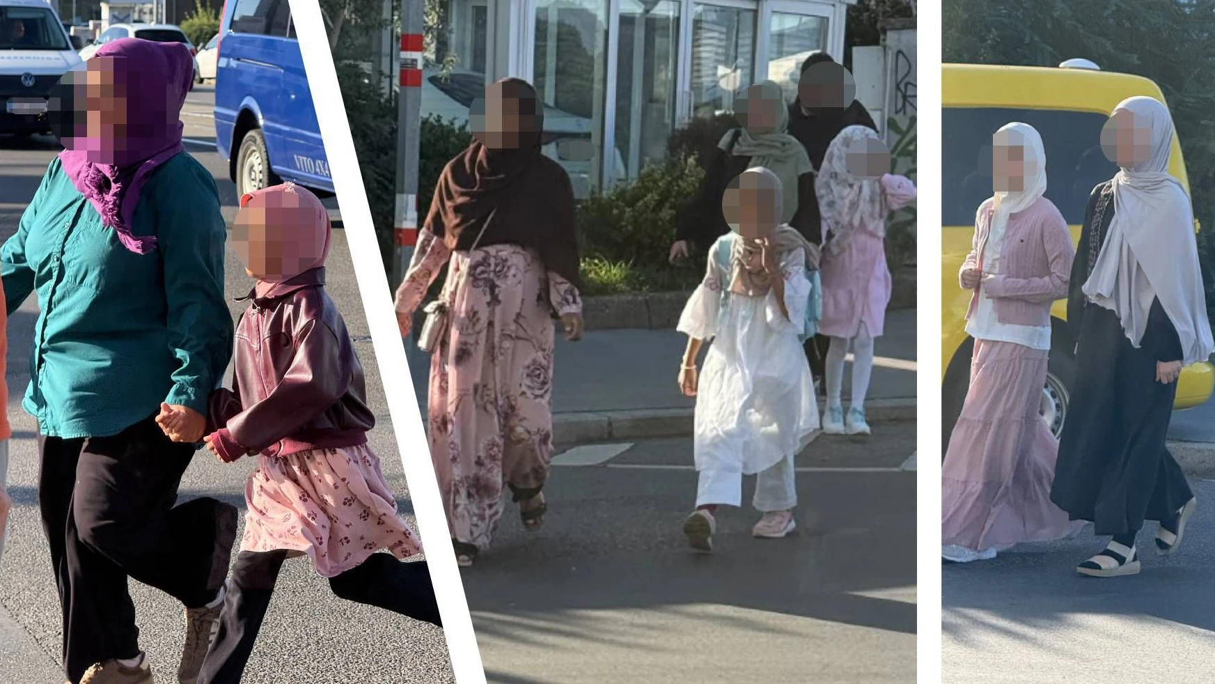 Heute.at - Am 1. Tag – Wiener Islam-Schulmädchen ignorieren Verbot
