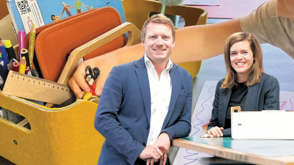 Eltern erfinden Schreibtisch ToGo – "Kinder lieben ihn"