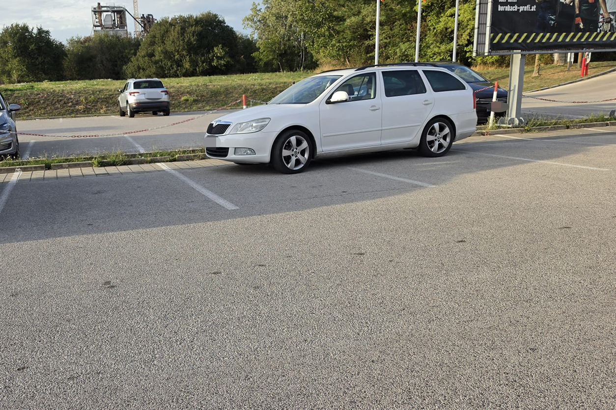 Der Skoda sorgte in St. Pölten für Überraschung.