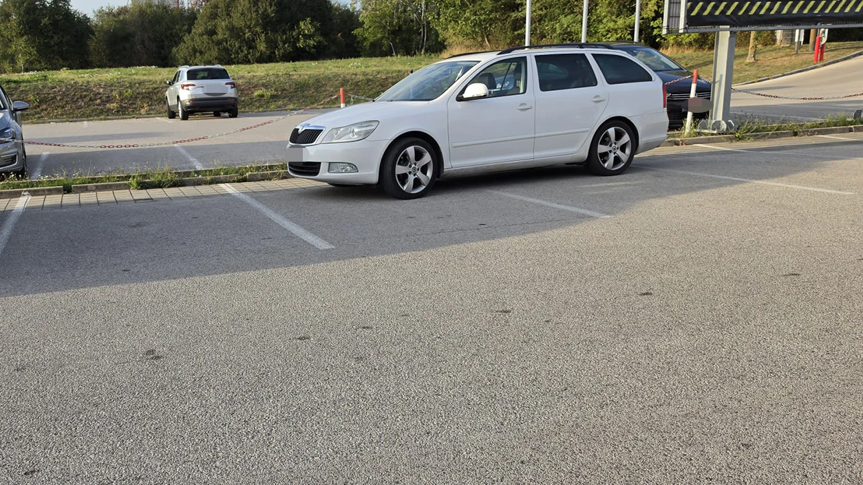 Der Skoda sorgte in St. Pölten für Überraschung.