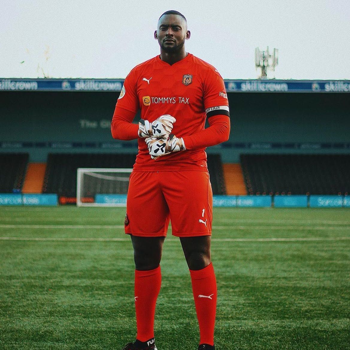 Von der 9. Liga auf den Thron? <strong>George Kamurasi</strong> (36), genannt 
