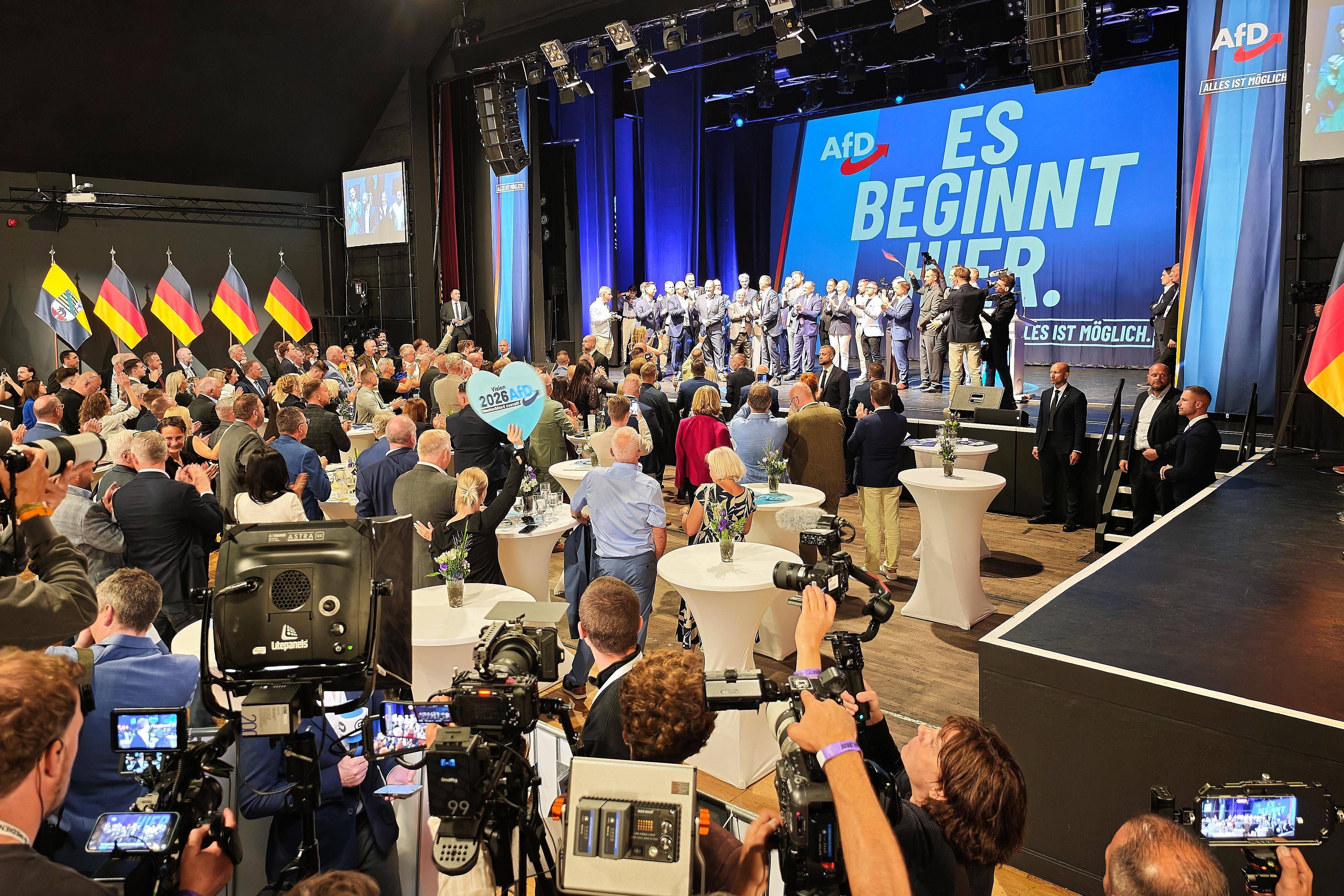 Die AfD konnte die Wahl in Sachsen-Anhalt mit großem Vorsprung gewinnen.
