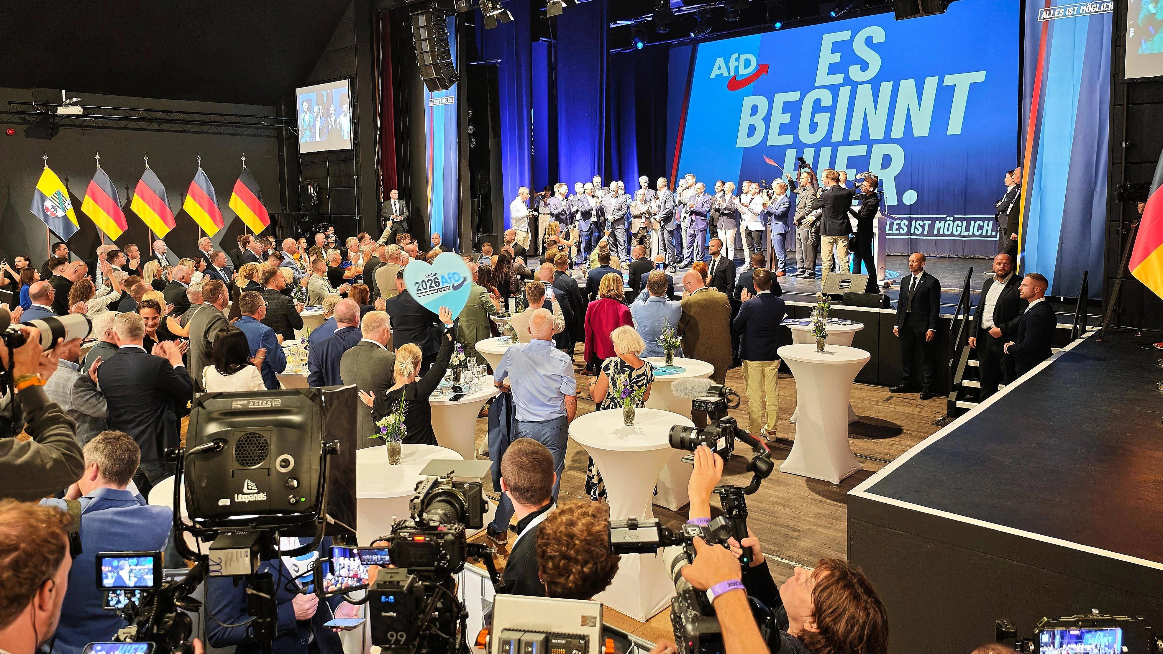 Die AfD konnte die Wahl in Sachsen-Anhalt mit großem Vorsprung gewinnen.