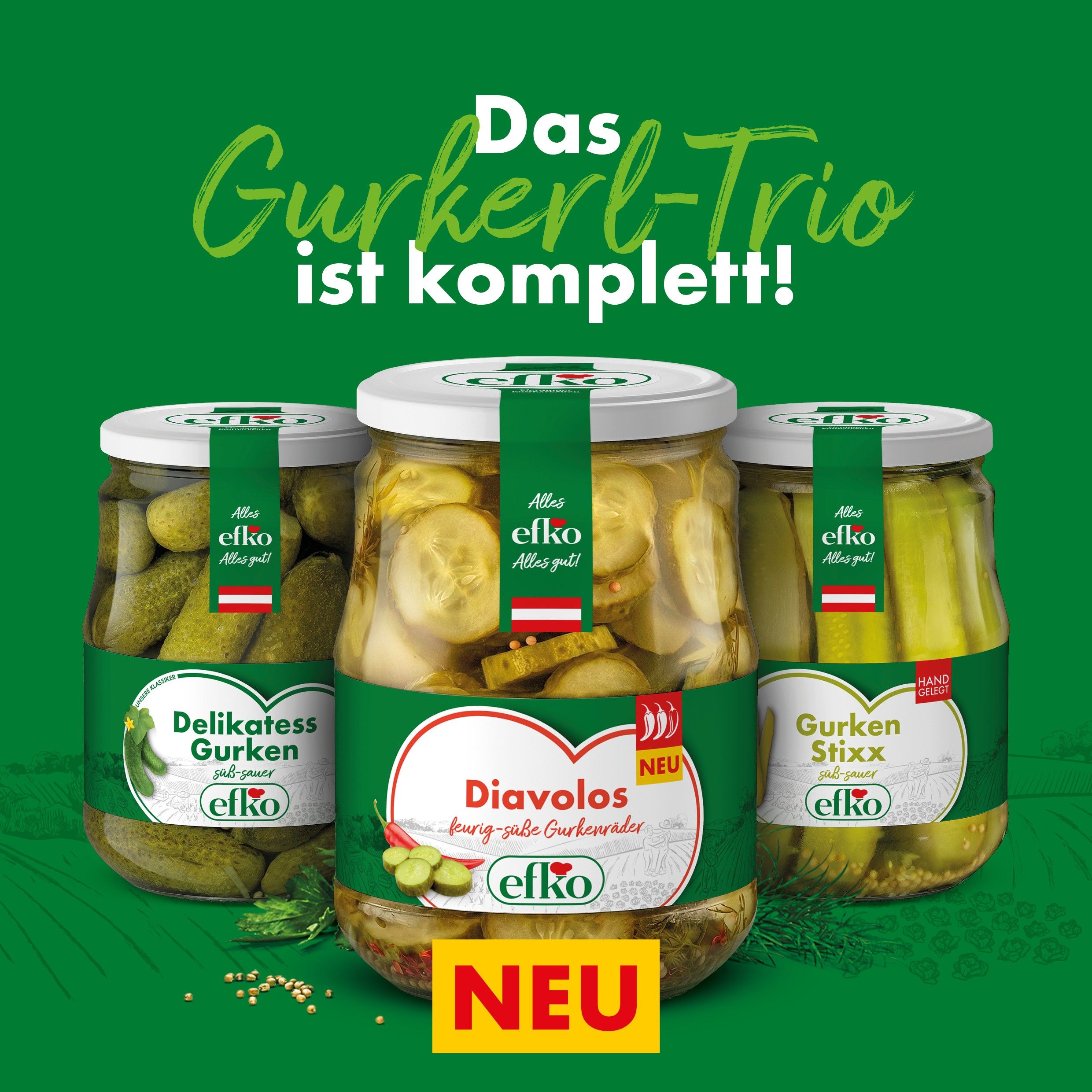 Heute.at - Echt hot! Efko gibt dir jetzt die scharfe Gurke