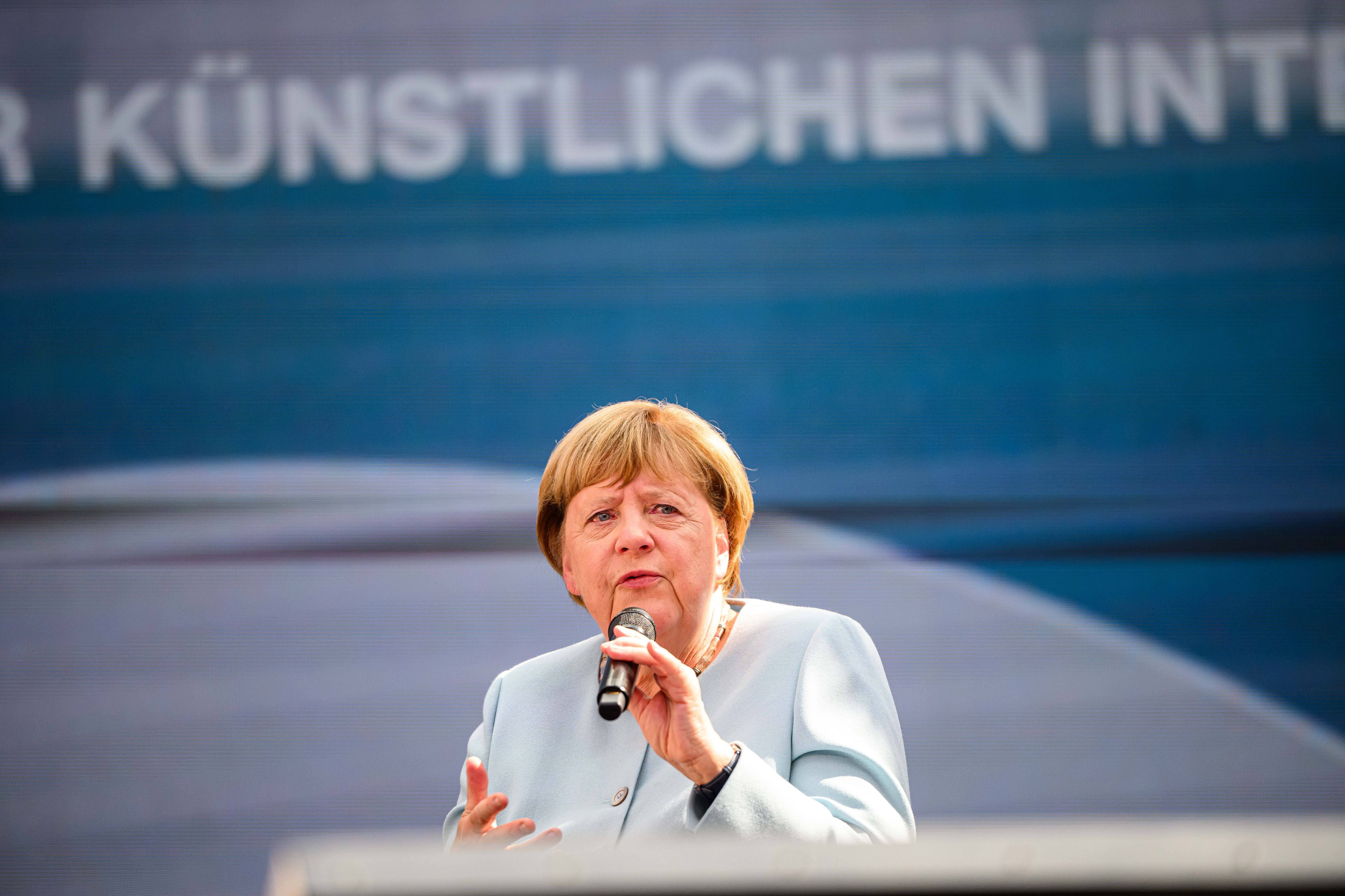 8. September 2026: Angela Merkel, ehemalige Bundeskanzlerin Deutschlands bei der DIGITAL X 2026 im Rheinauhafen.