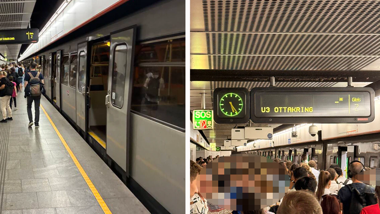 Am Mittwoch kam es bei der U3 zu einer Stromstörung.