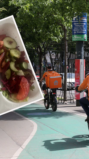 Essenslieferung in Wien: Geld abgebucht, aber kein Essen erhalten. Ärger mit Lieferando und Kundendienst sorgt für Frust bei Bestellern.