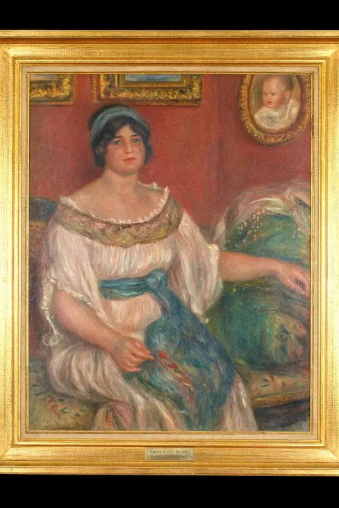 … und "Portrait de Madame Colonna Romano" von Pierre-Auguste Renoir