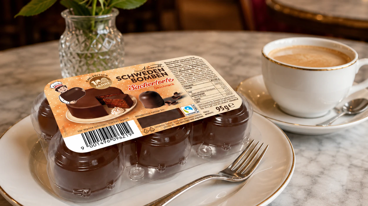 Schwedenbombe Sachertorte