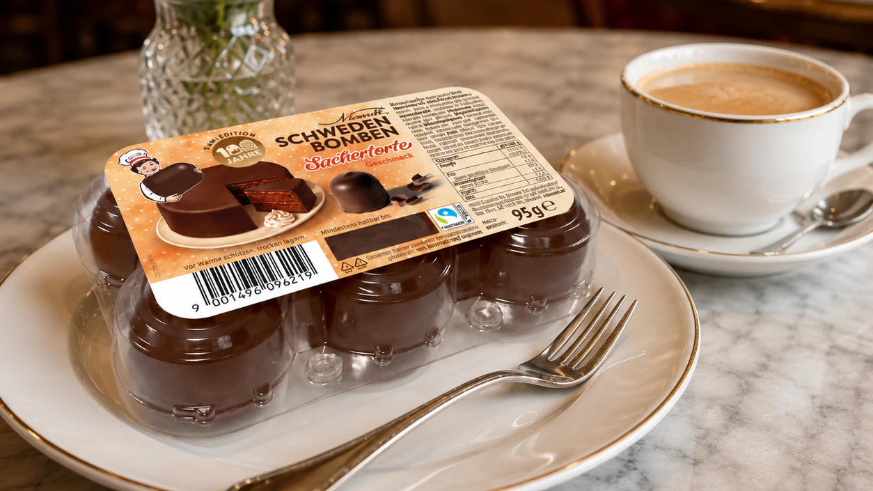 Heute.at - Hier tarnt sich eine Sachertorte als Schwedenbombe