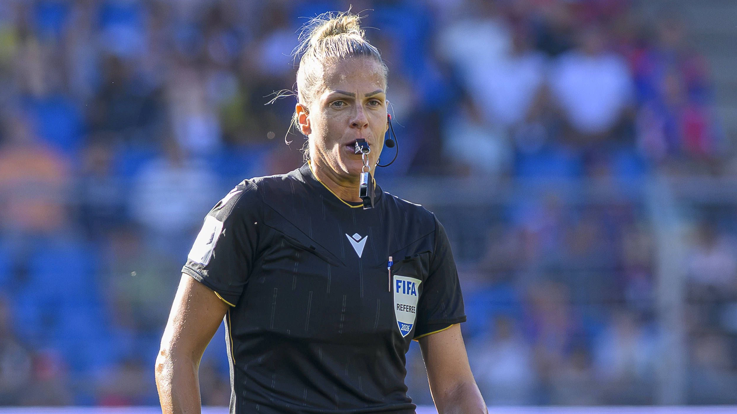 Referee Desiree Blanco hat mit Herzproblemen zu kämpfen. 