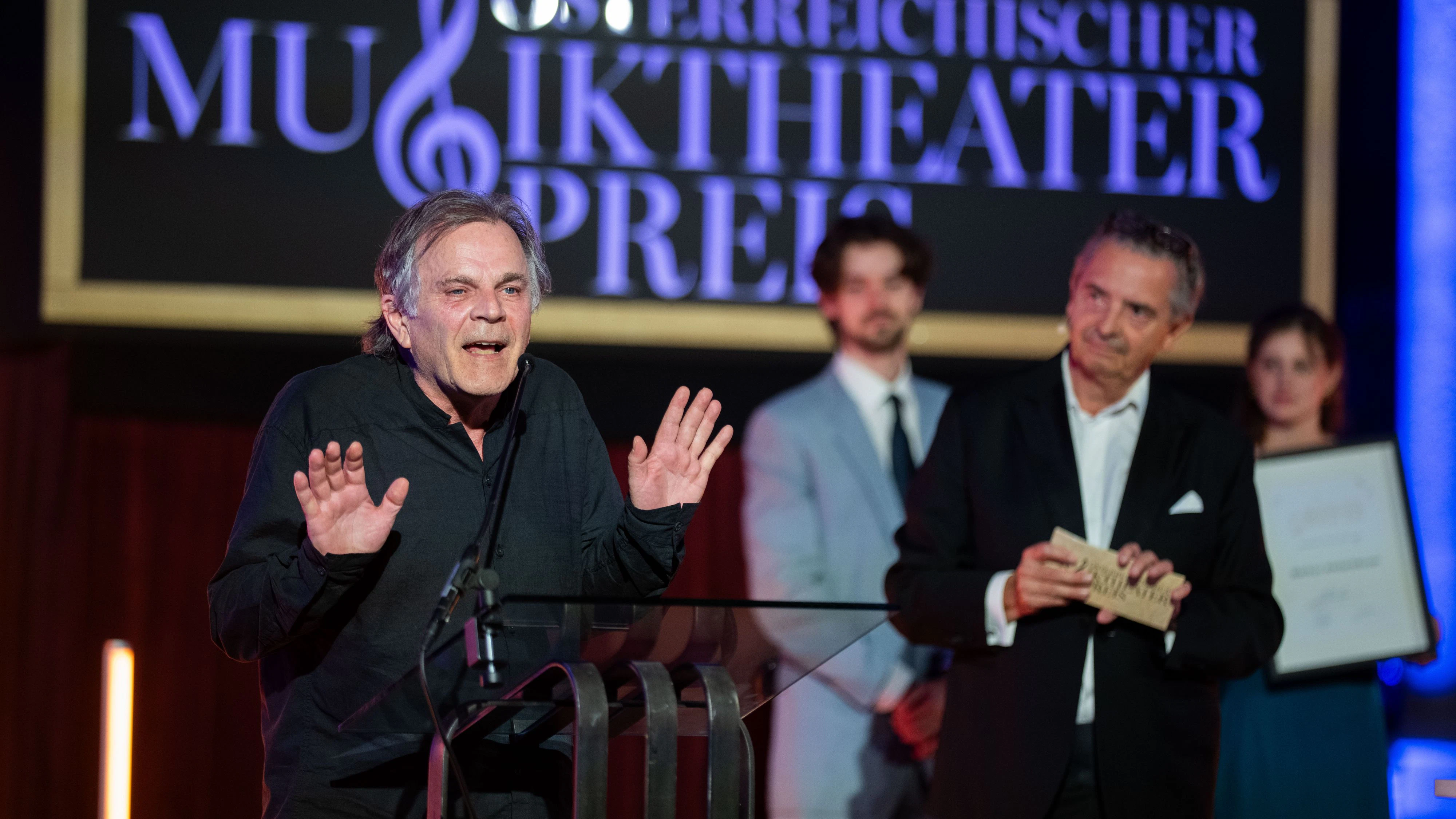 Markus Hinterhäuser erhält den Sonderpreis "Großer Preis der Jury" am Dienstag, 08. September 2026, im Rahmen der Gala "Österreichischer Musiktheaterpreis 2026" in Wien.