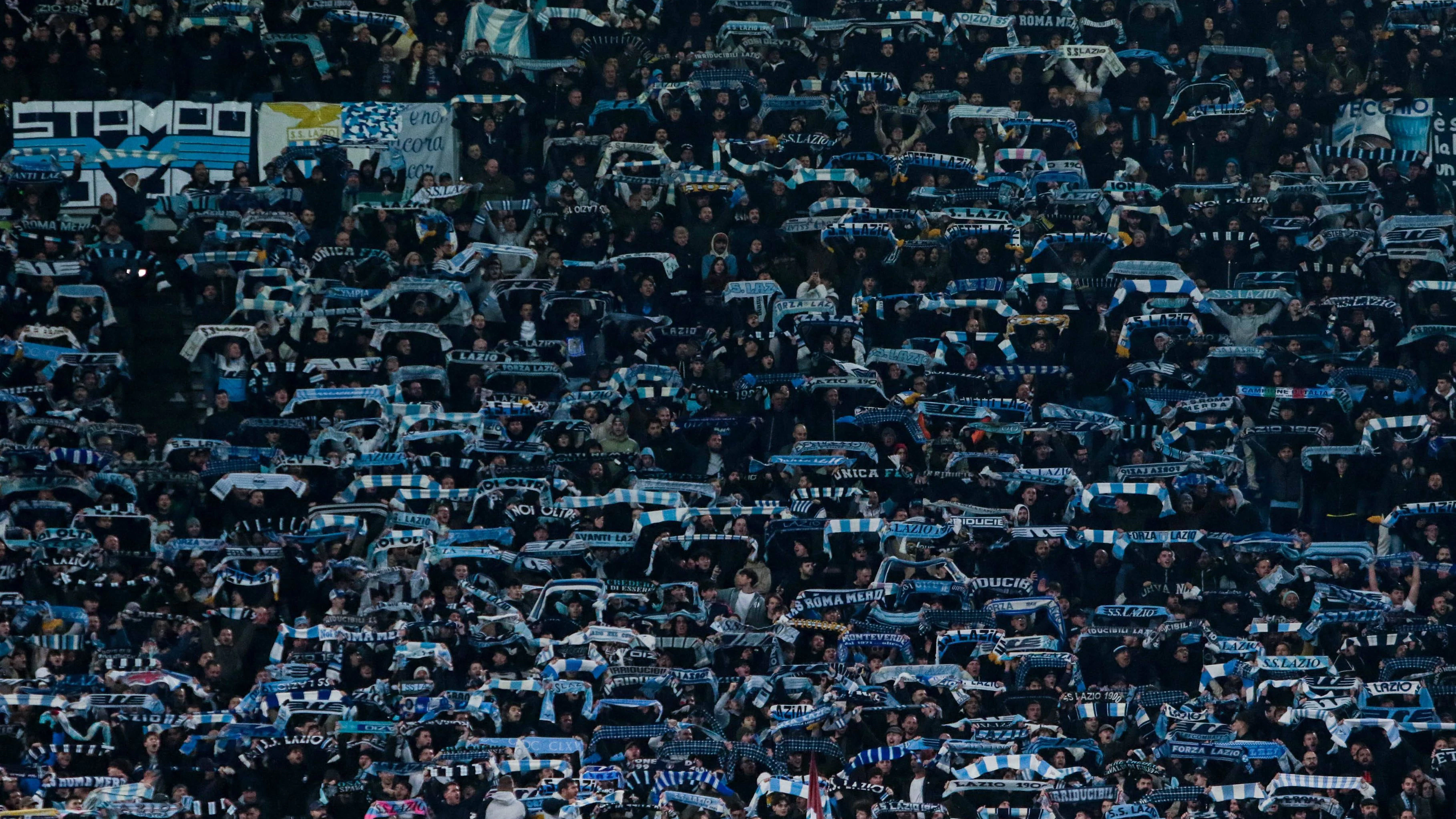 Die Lazio-Fankurve. 