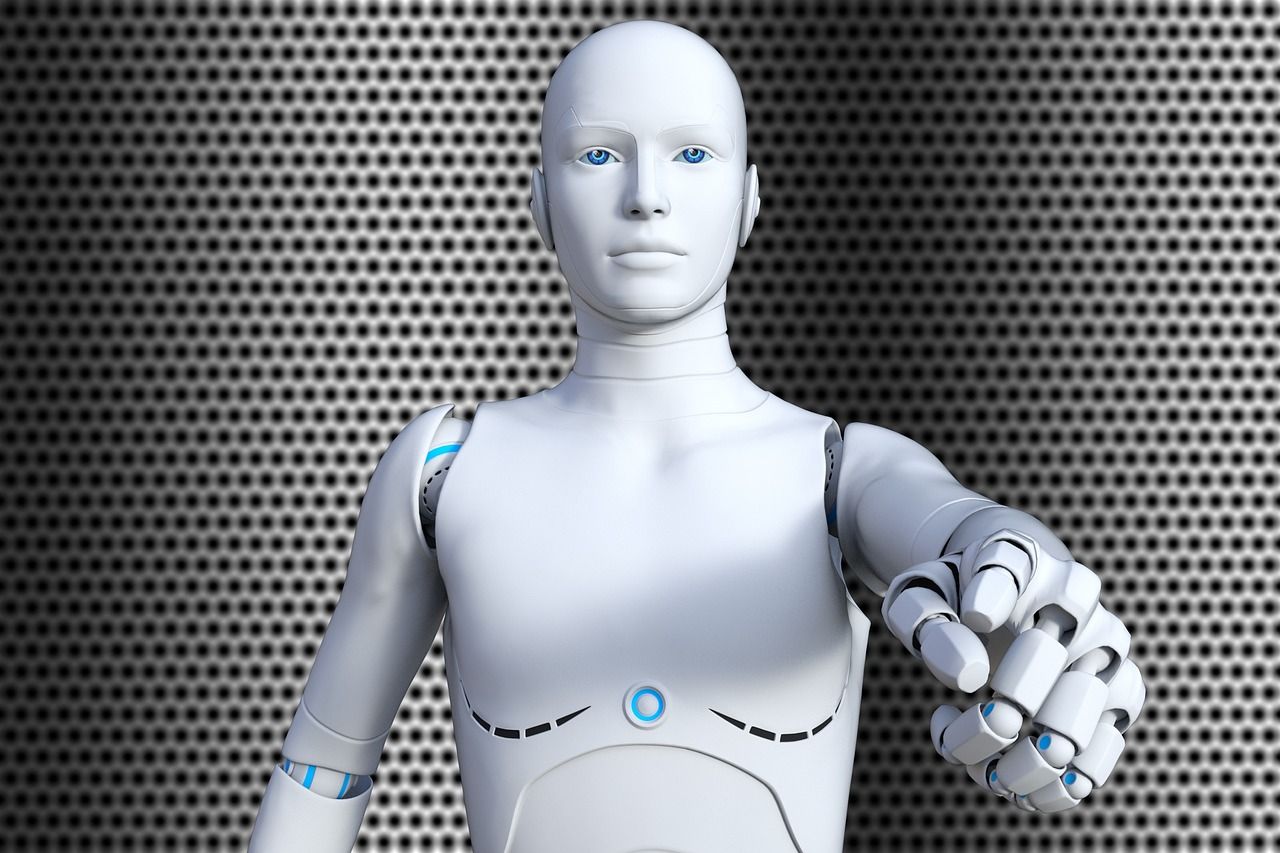 Futuristischer Roboter