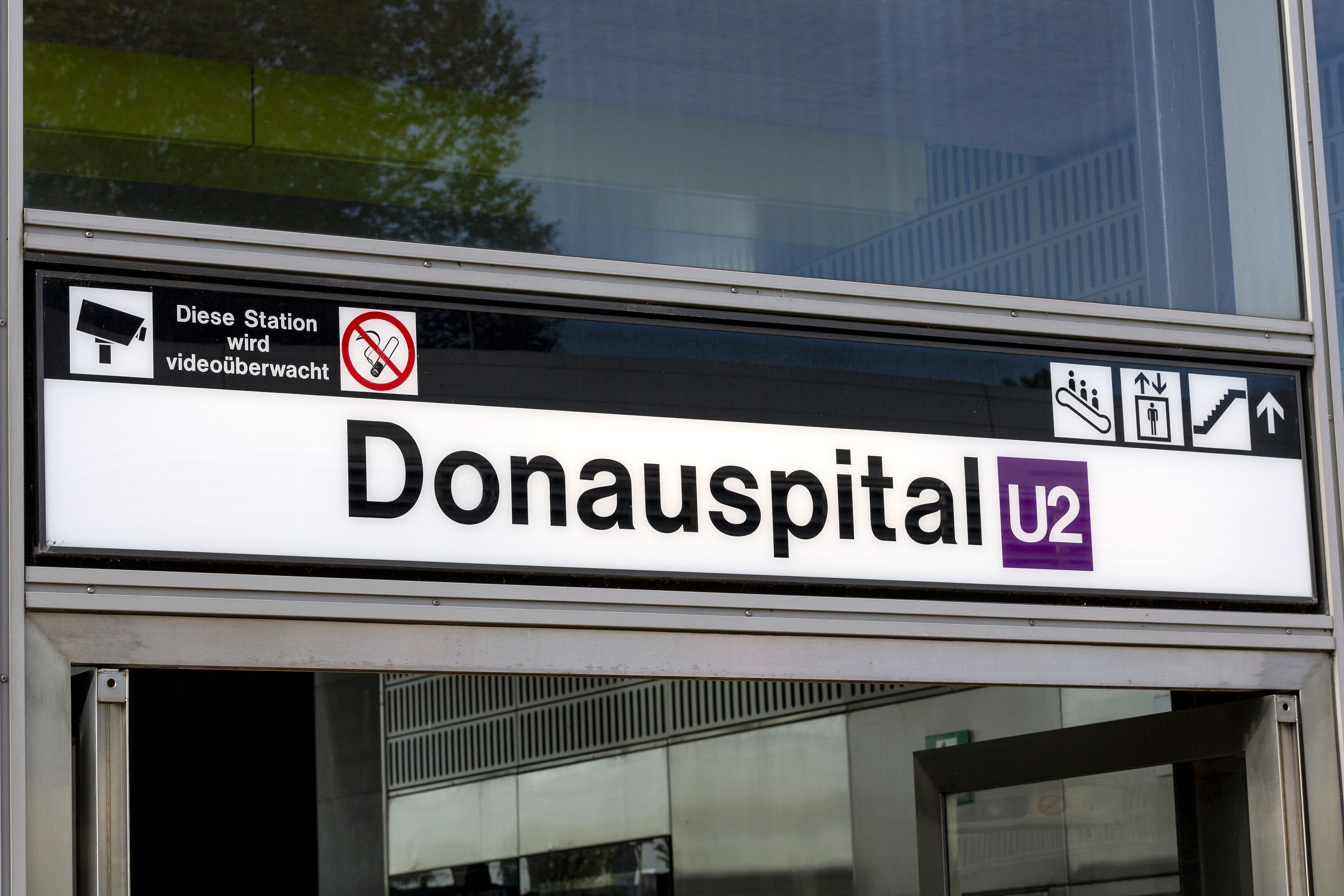 Zu dem Vorfall kam es in der U2-Station Donauspital. 