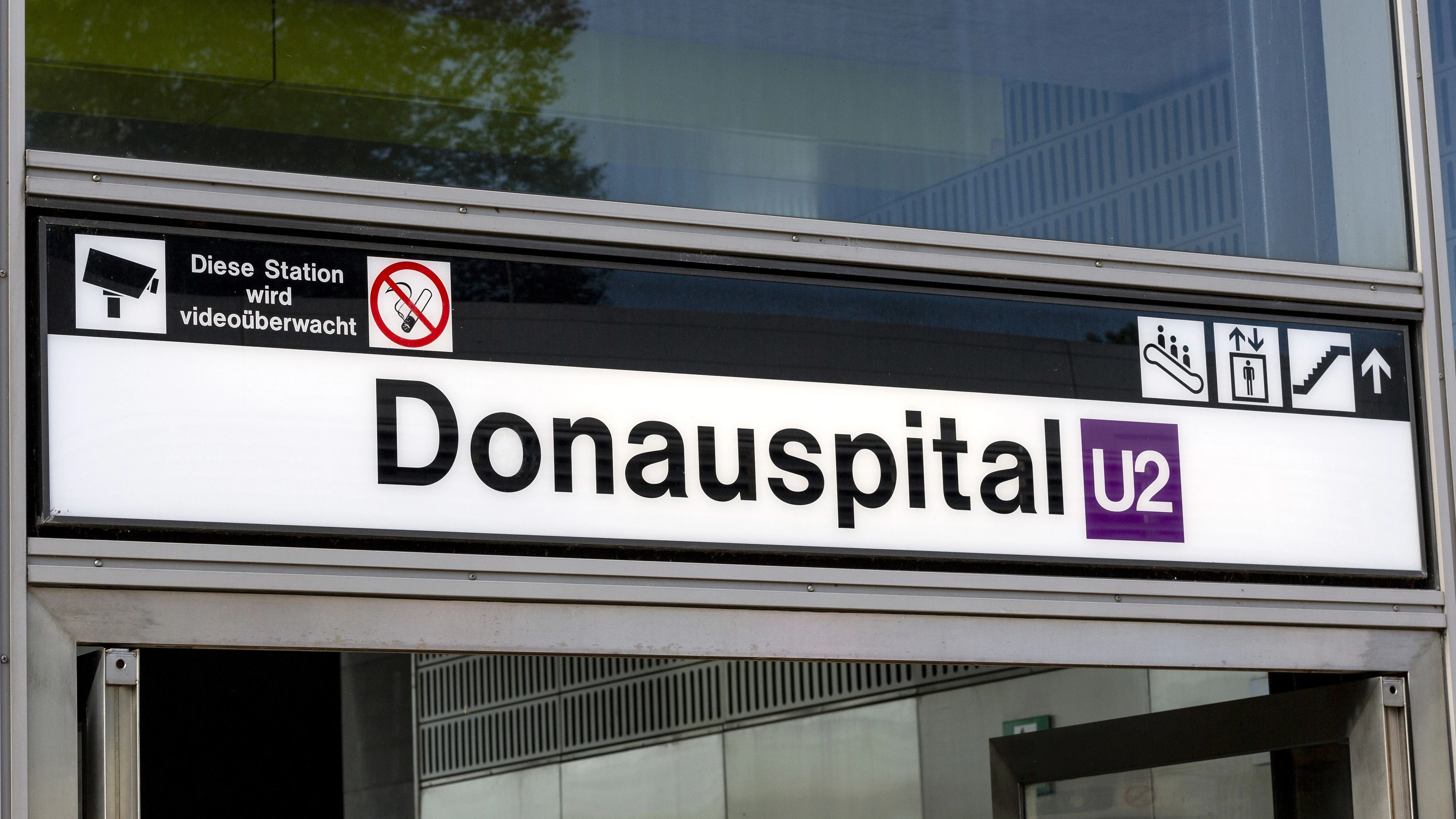 Zu dem Vorfall kam es in der U2-Station Donauspital. 