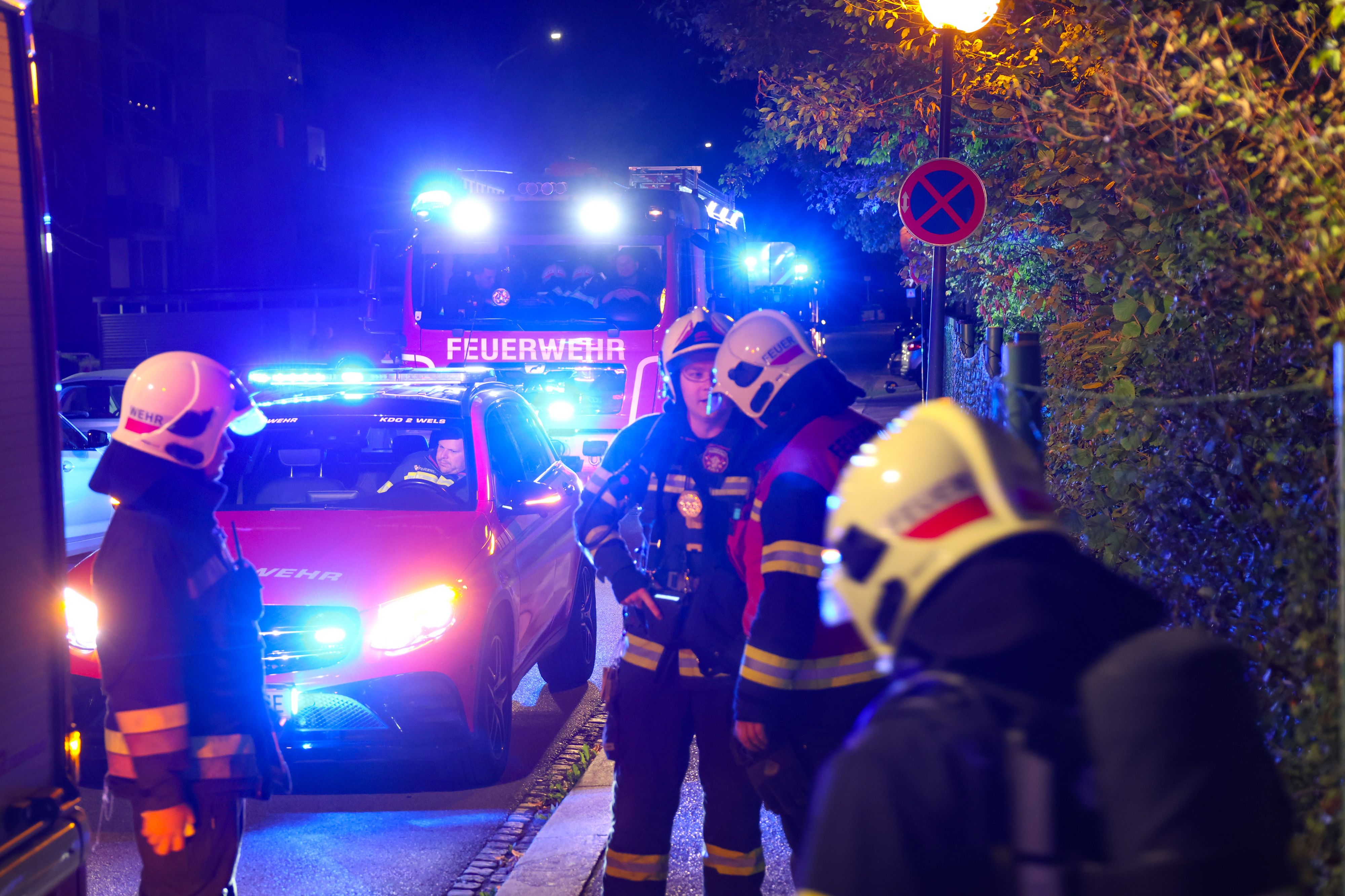 Heute.at - Feuerwehr rückt in der Nacht zu Kindergarten aus