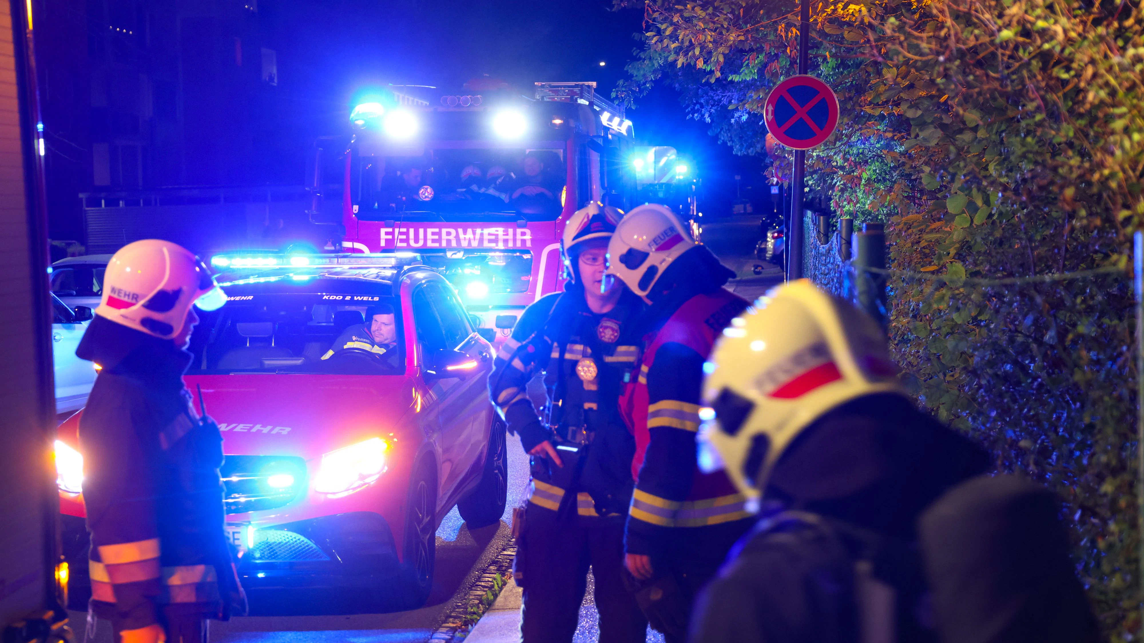 Heute.at - Feuerwehr rückt in der Nacht zu Kindergarten aus