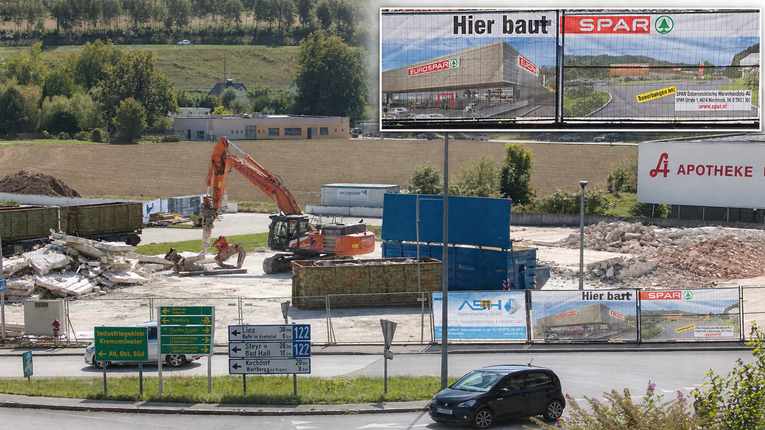 Dringend Mitarbeiter gesucht – Spar baut Mega-Filiale