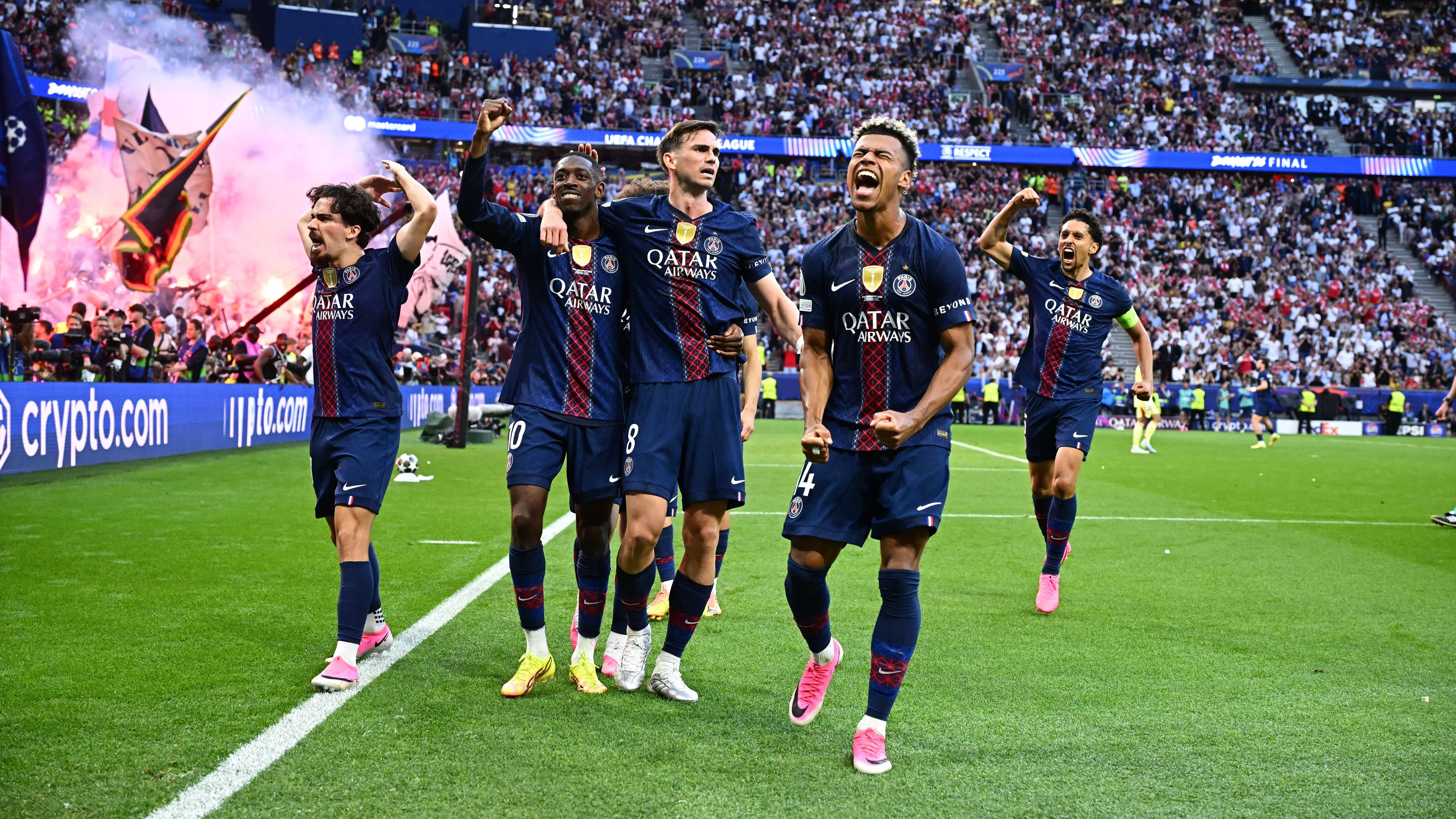 PSG jubelte im Finale gegen Arsenal
