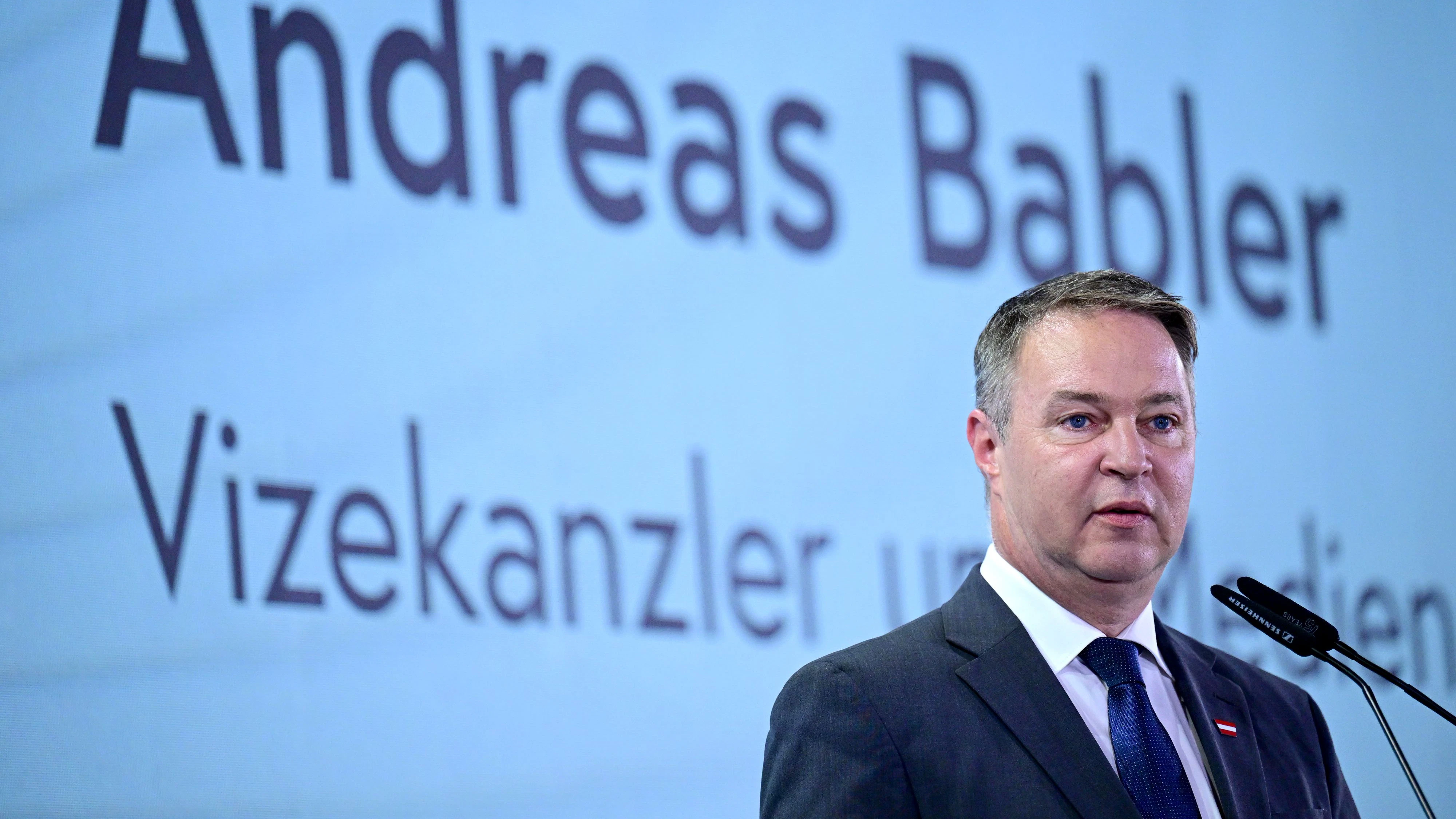Medienminister und Vizekanzler Andreas Babler (SPÖ) hat den ORF-Zukunftsforum eröffnet.