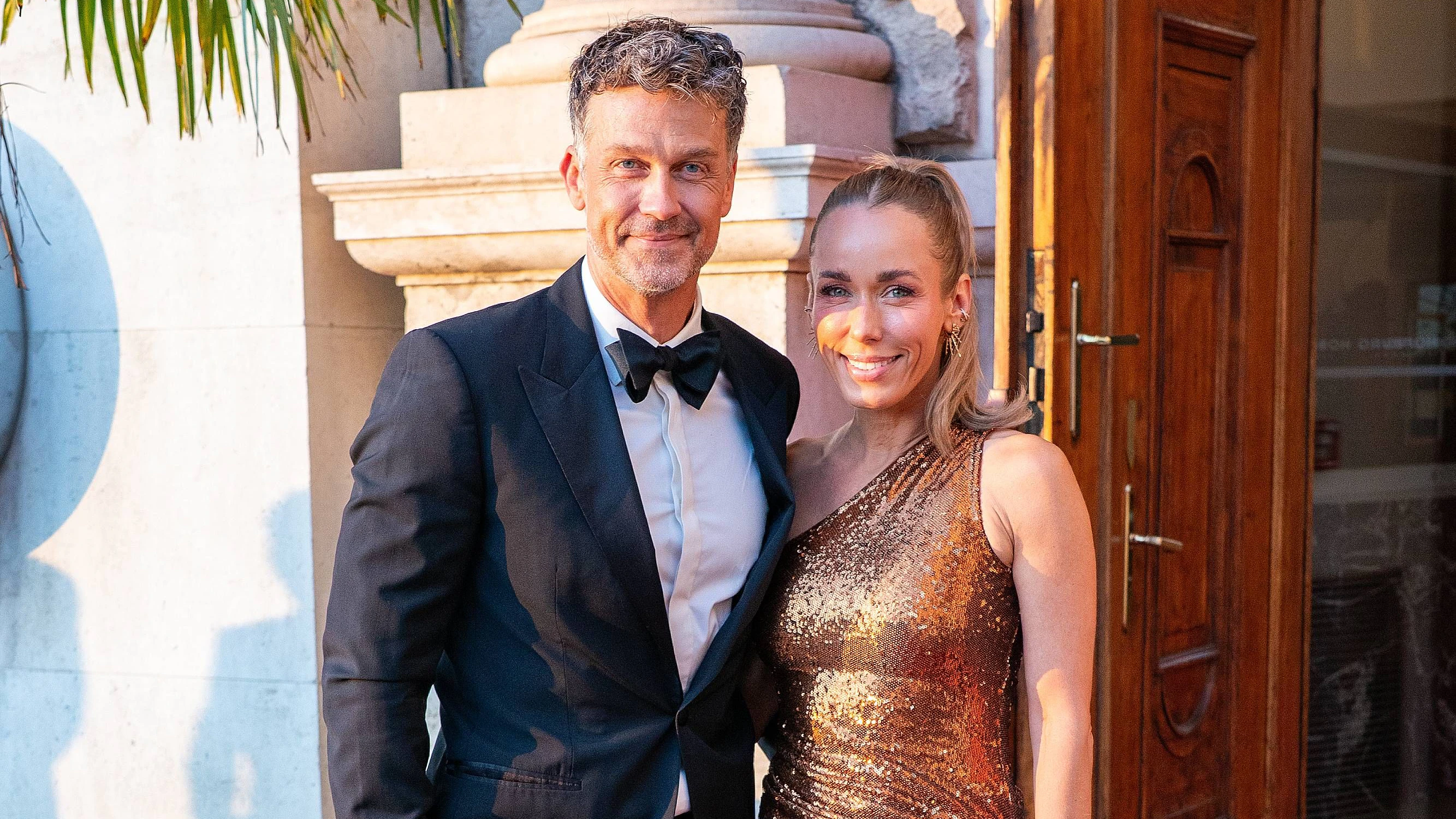 Annemarie und Wayne Carpendale am Dienstagabend bei der Charity-Gala in der Wiener Hofburg.