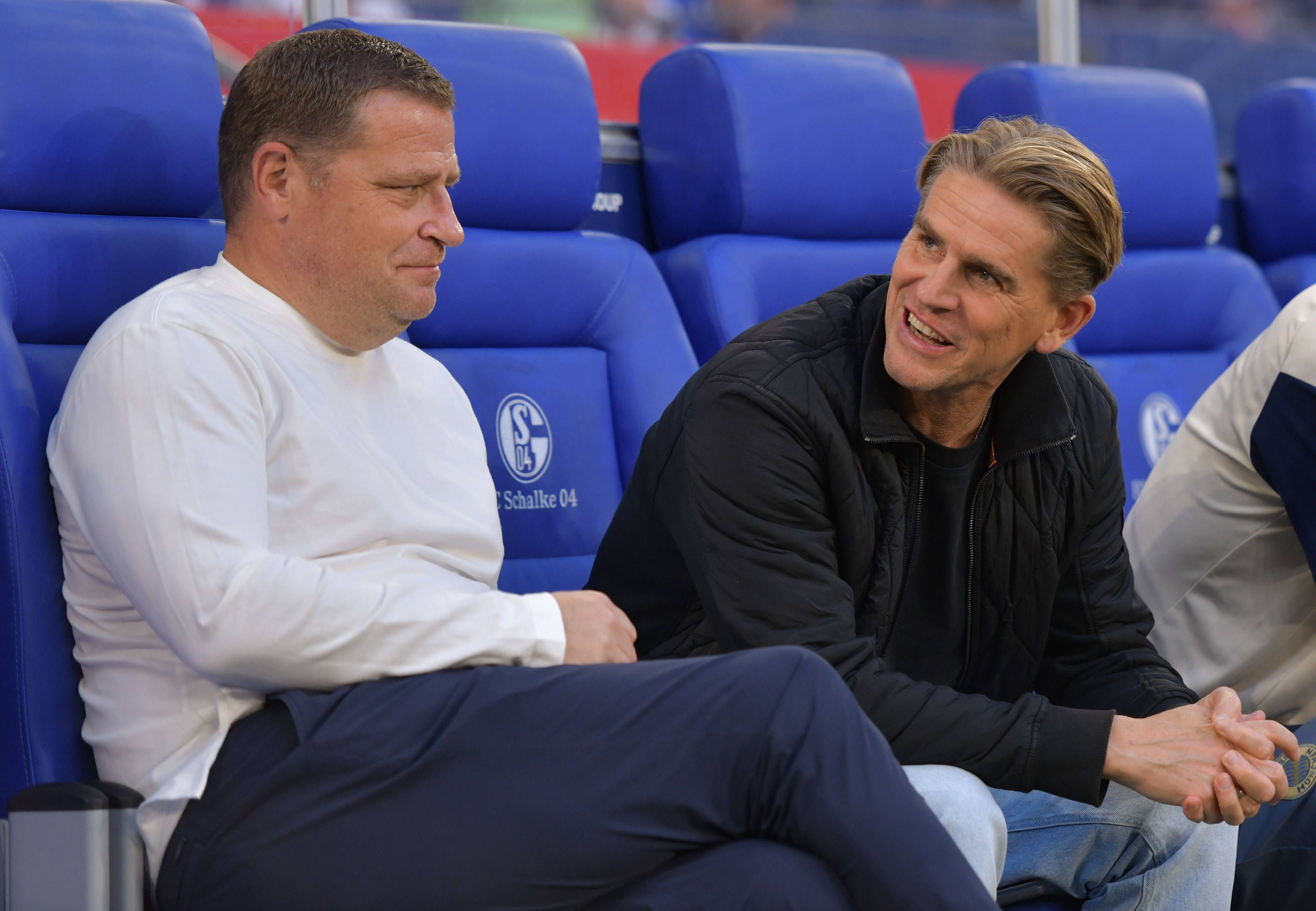 Max eberl und Christoph Freund ziehen bei den Bayern die Fäden im Kader. 
