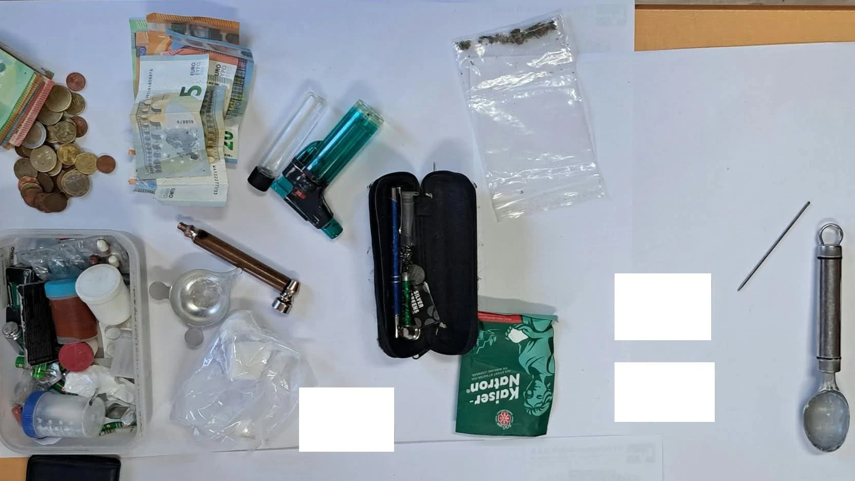 Rund 45 Gramm Kokain sowie weitere Suchtmittel wurden sichergestellt.