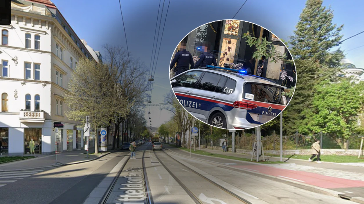 In der Hütteldorfer Straße sorgten zwei Männer für einen Polizeieinsatz.